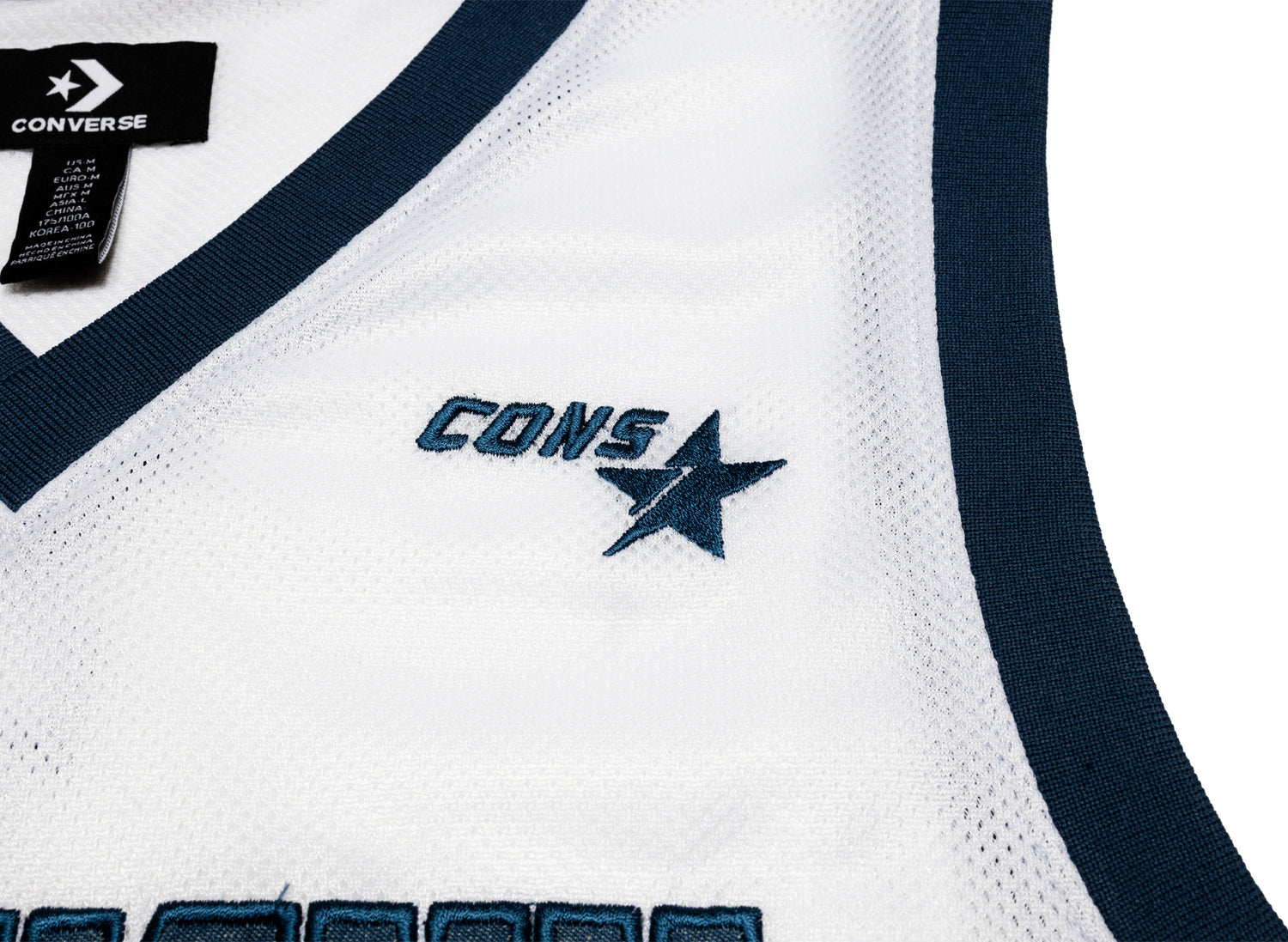 Converse University of Kentucky Basketball Denim Jersey in White — view 3
