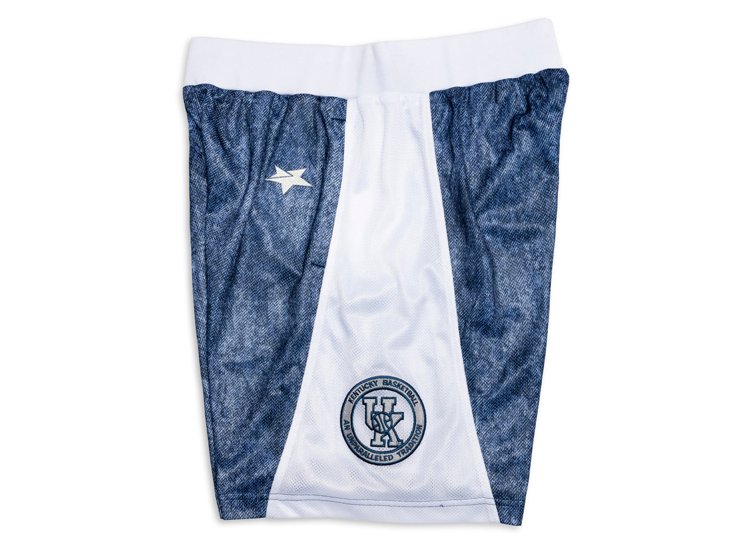 Converse University of Kentucky Basketball Denim Shorts in Blue — view 3