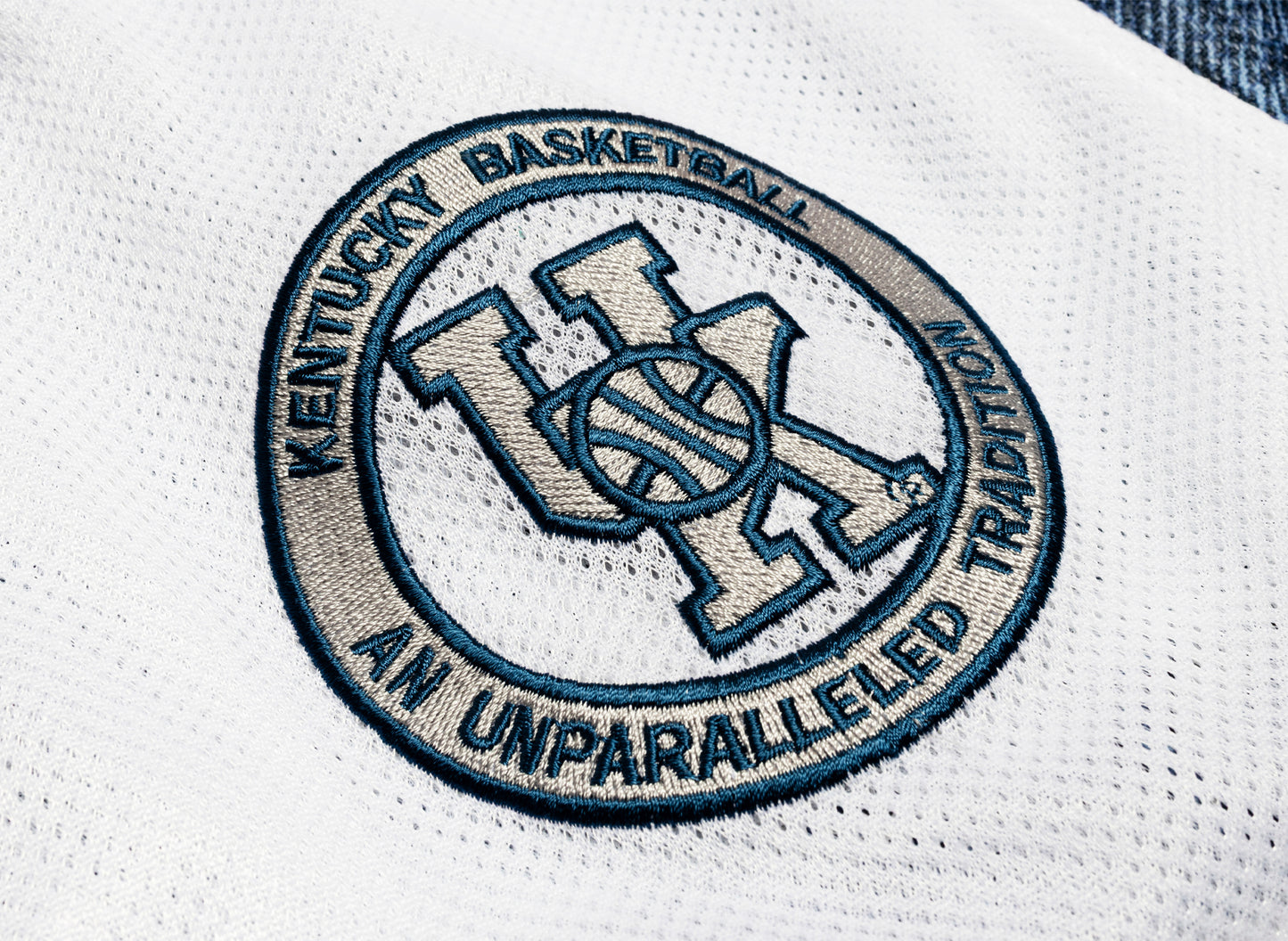 Converse University of Kentucky Basketball Denim Shorts in Blue — view 4
