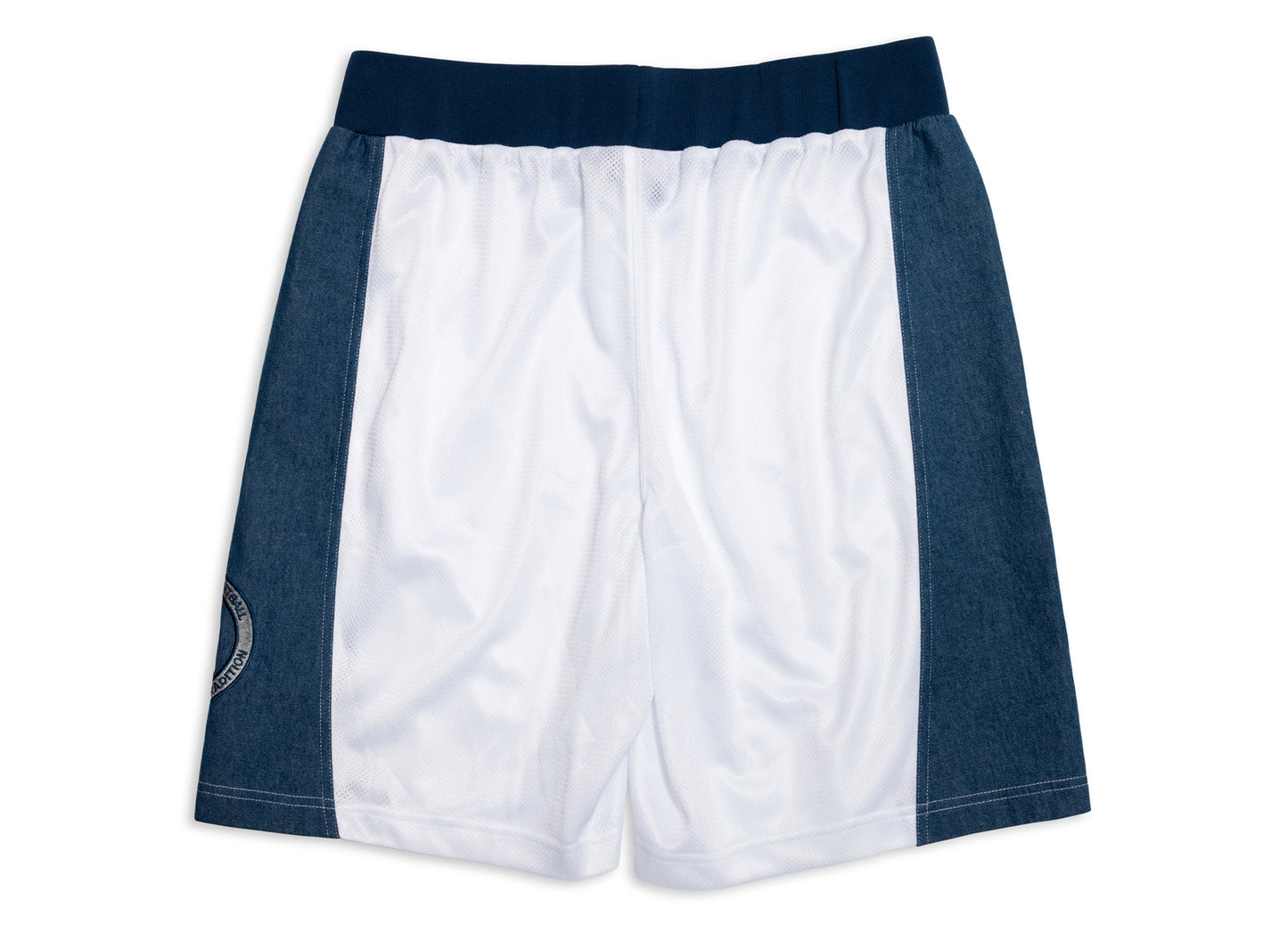 Converse University of Kentucky Basketball Denim Shorts in White — view 2