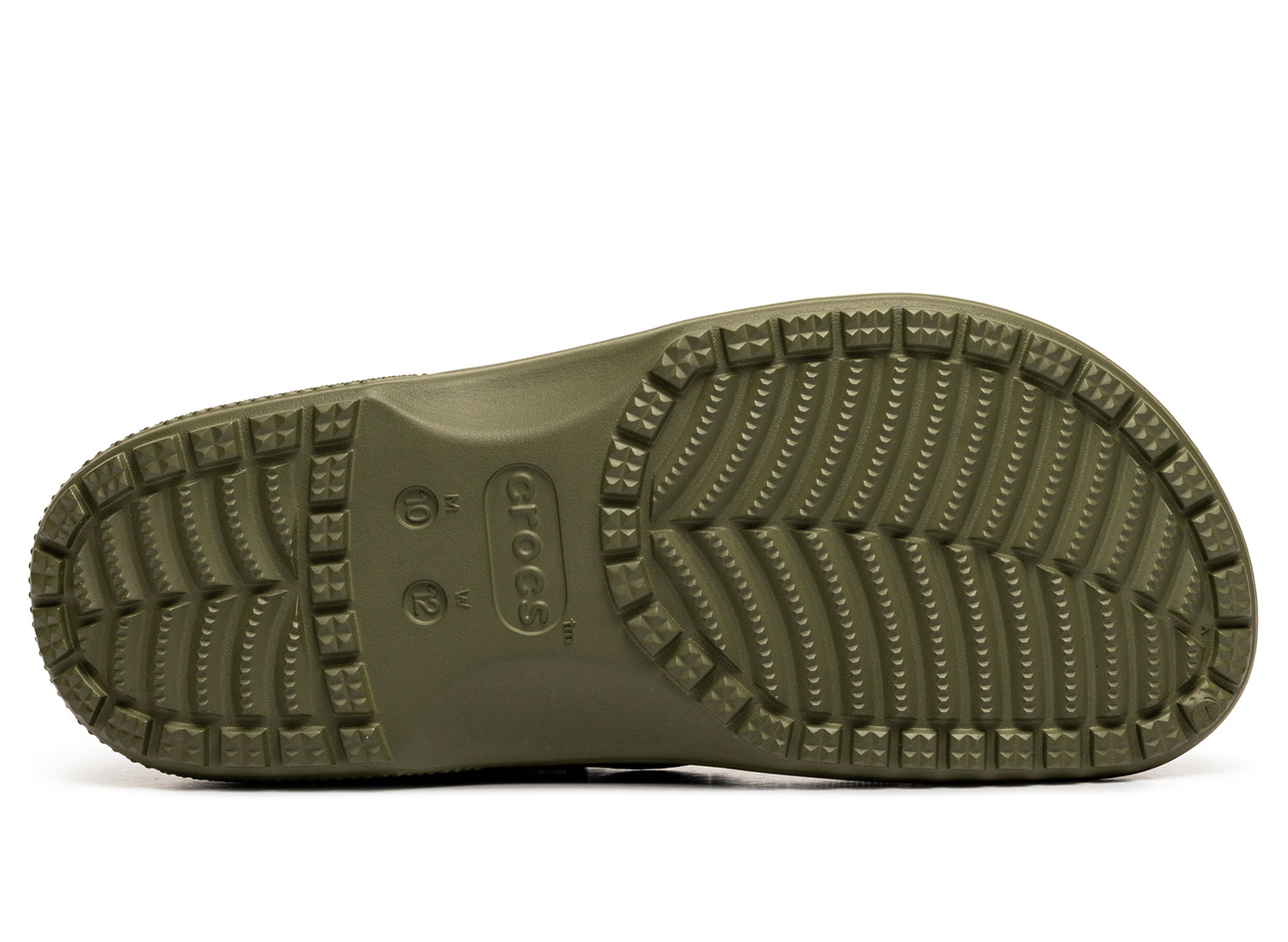 Crocs Classic Boat Shoe Army Green Walnut - Damaged — view 5