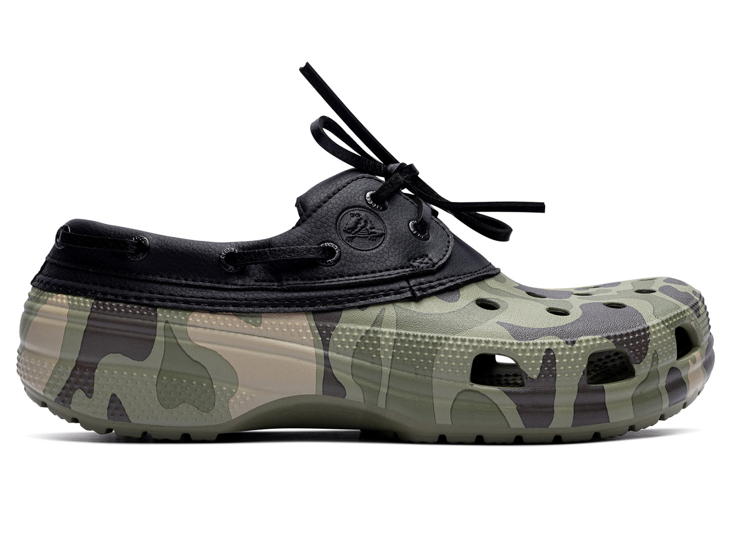 Crocs Classic Duck Camo Boat Shoe in Cargo Duck Camo - Damaged