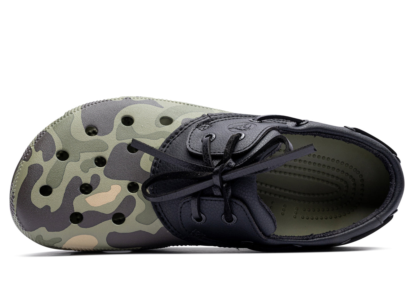 Crocs Classic Duck Camo Boat Shoe in Cargo Duck Camo - Damaged — view 4