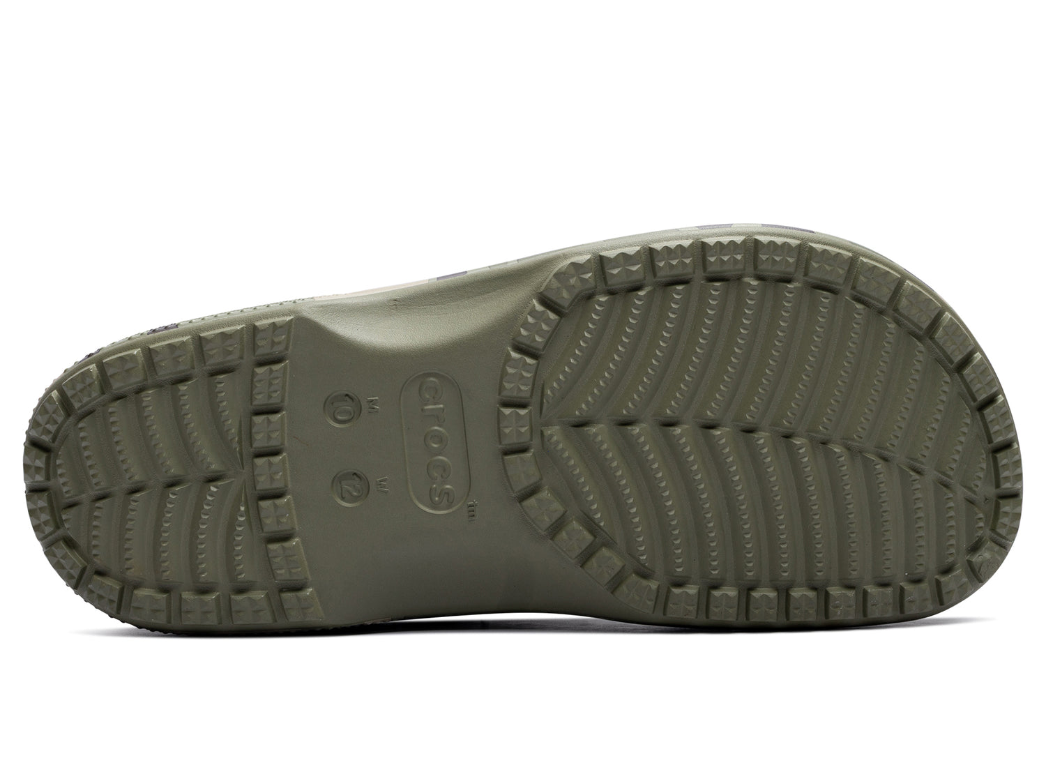 Crocs Classic Duck Camo Boat Shoe in Cargo Duck Camo - Damaged — view 5