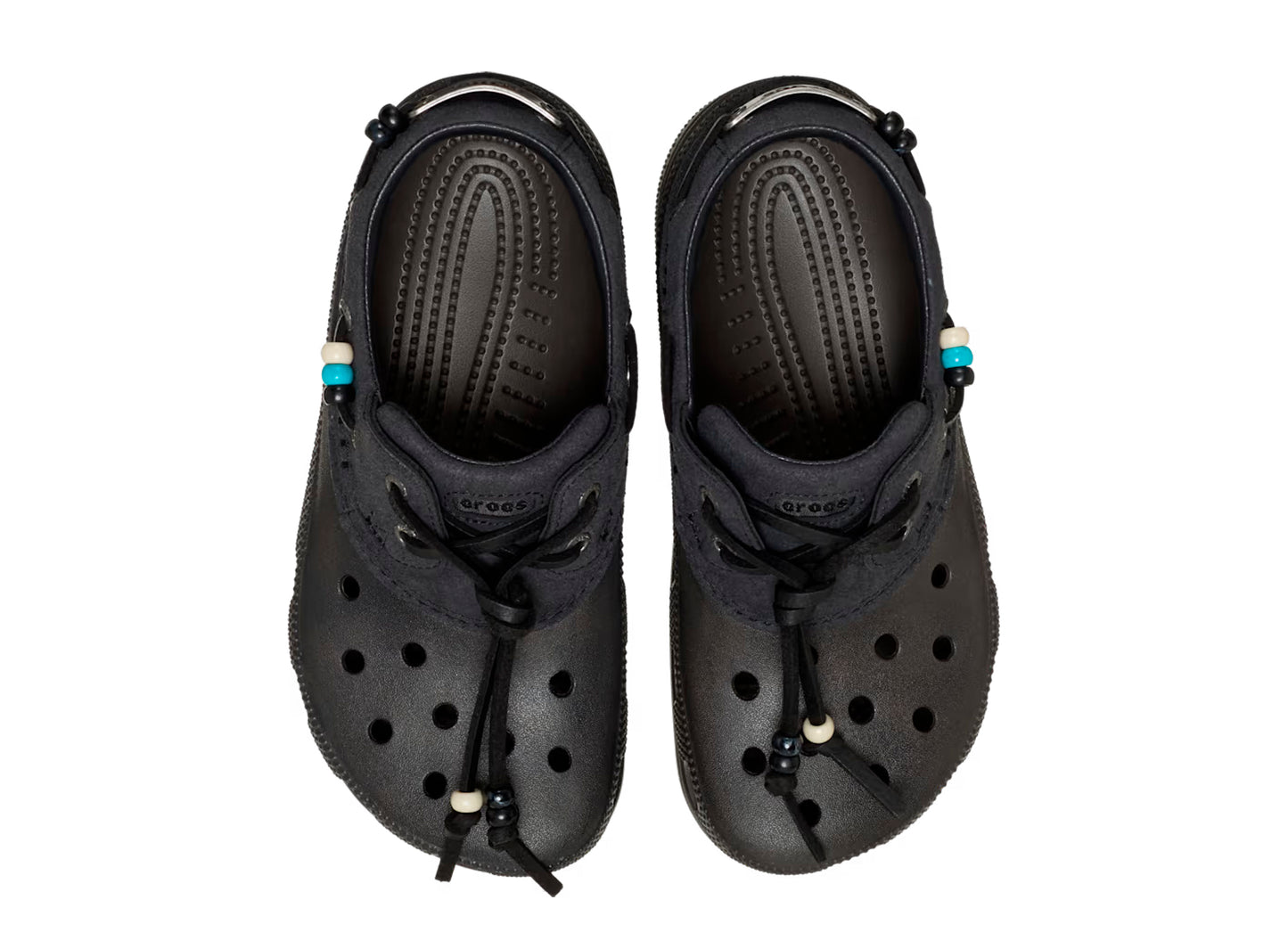 Crocs Classic Luxe Boat Shoe in Dark Cocoa — view 2