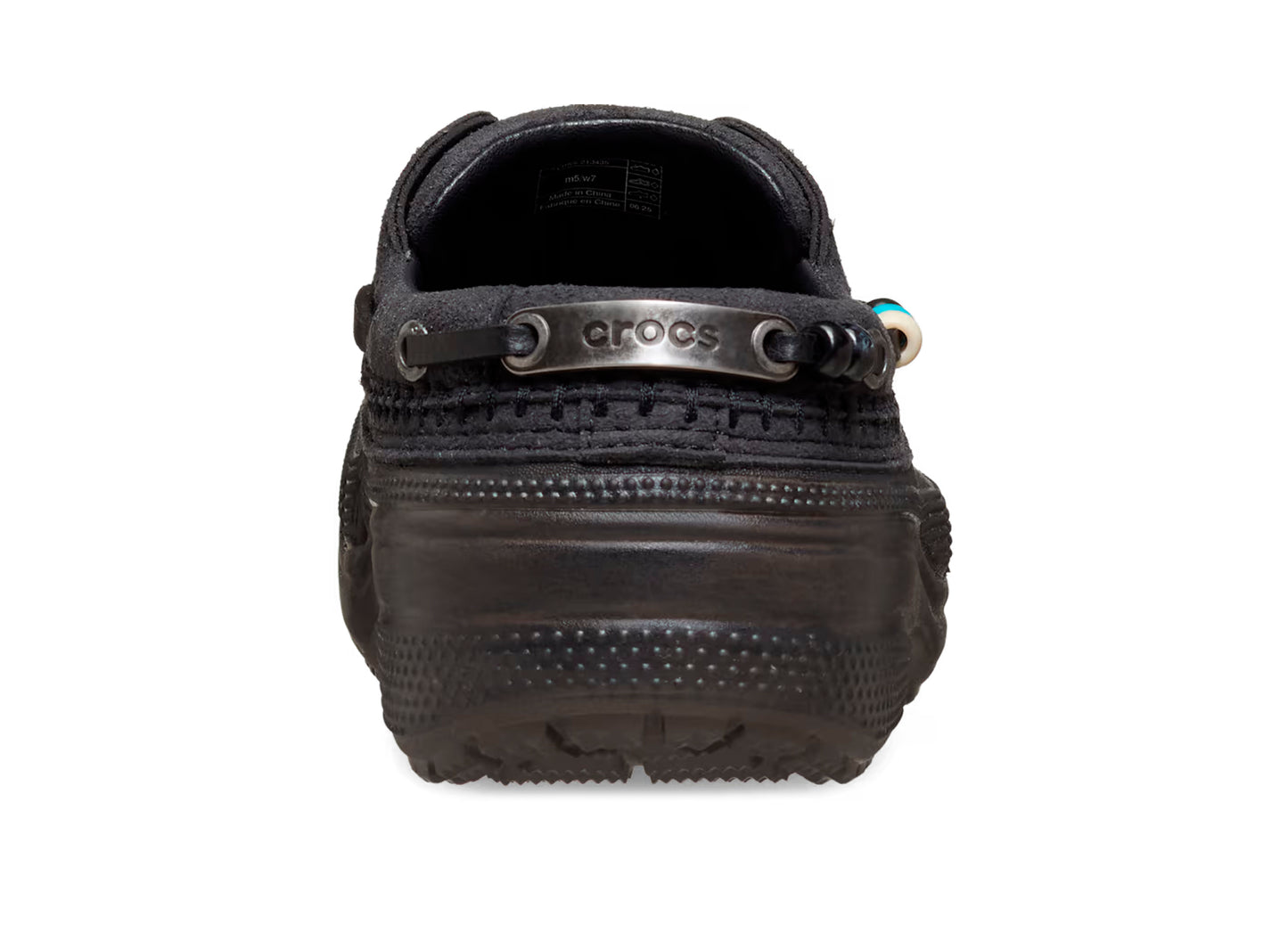 Crocs Classic Luxe Boat Shoe in Dark Cocoa — view 3