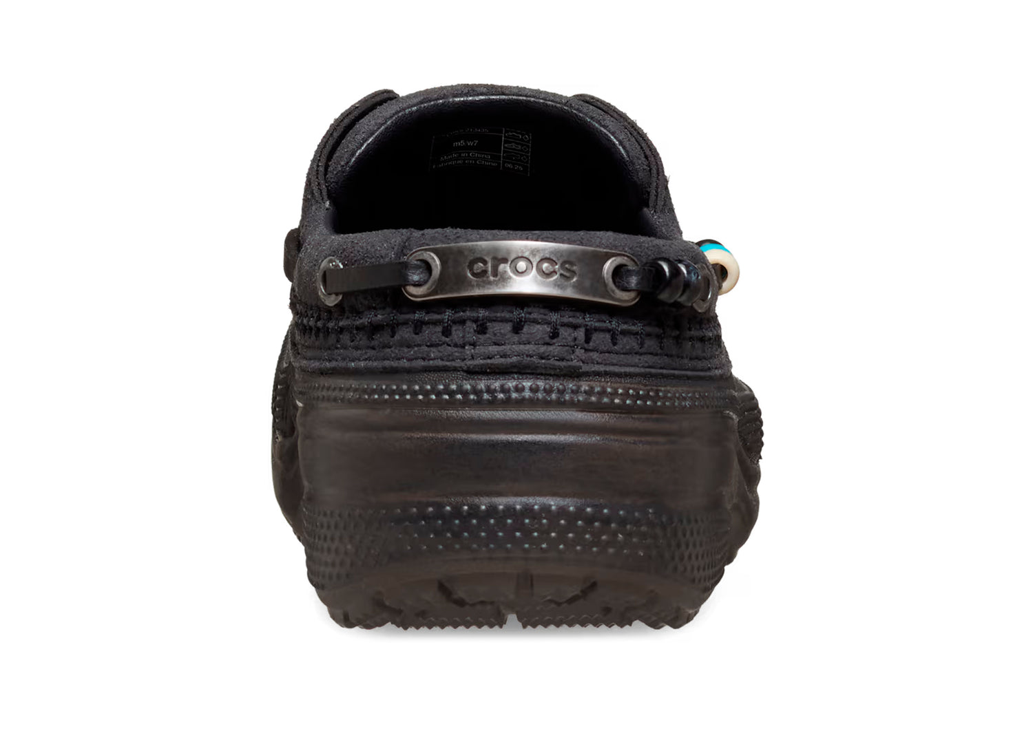 Crocs Classic Luxe Boat Shoe in Dark Cocoa — view 3