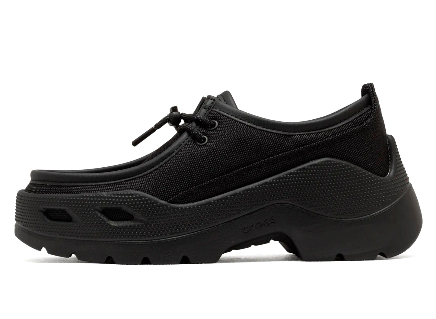 Crocs Gallery Shoe Tech in Black — view 3
