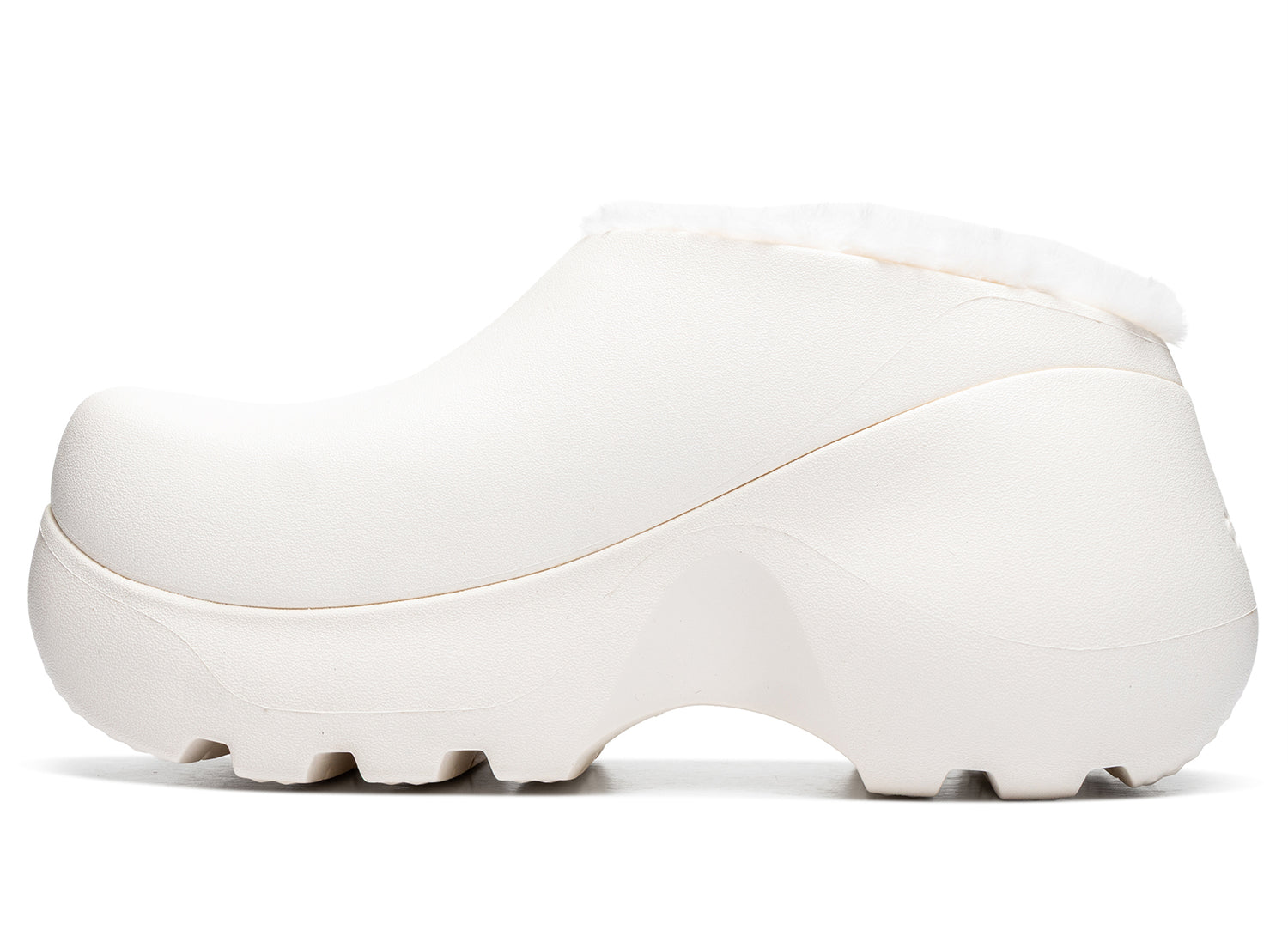 Crocs Hydra Clog Lined in Chalk - view 3