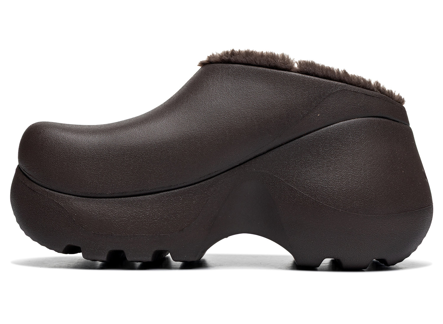Crocs Hydra Clog Lined in Espresso - Damaged — view 3