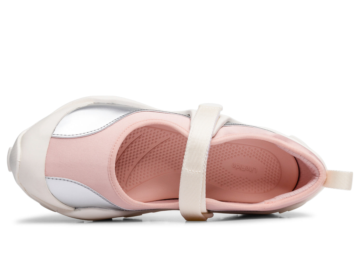Women's Crocs Terre Ballet Core in Chalk - Damaged — view 4
