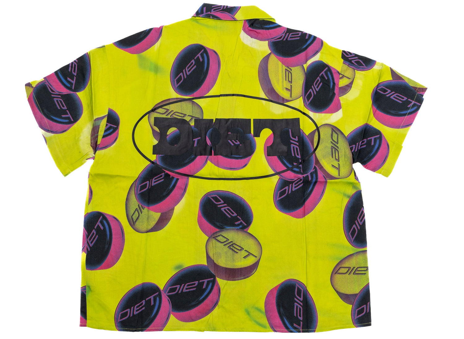 Diet Starts Monday Pill Button Up Shirt - view 2