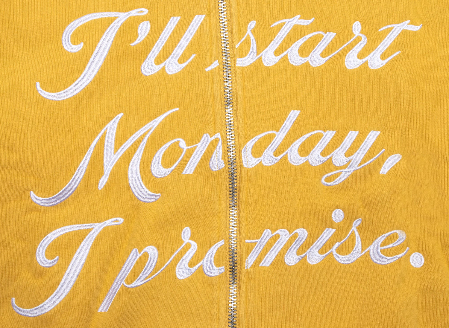 Diet Starts Monday Promise Full Zip Hoodie - view 2