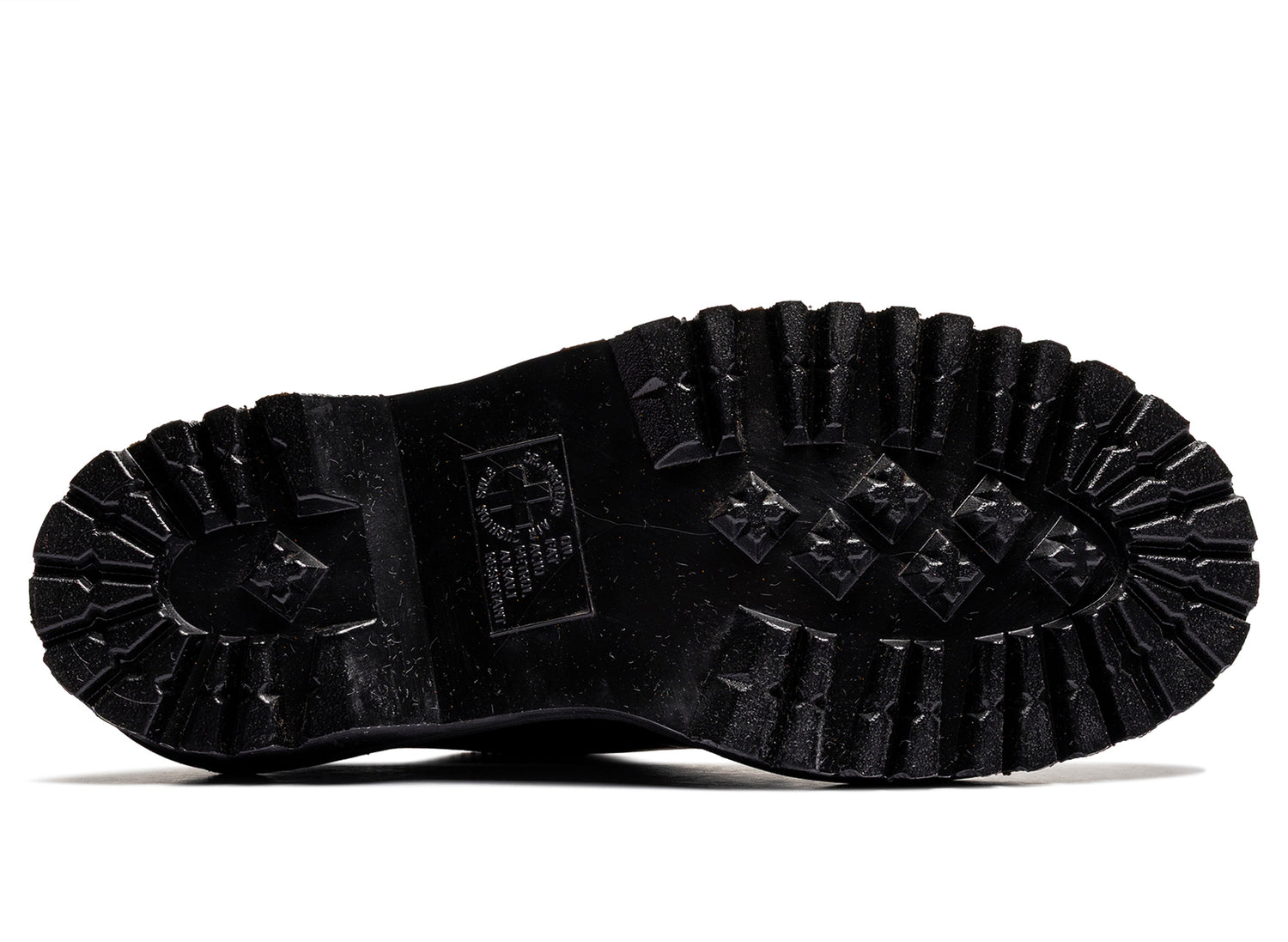 Dr. Martens Crocodile 1461 Bex Steel Toe Leather Shoes in Forest Green - view 6