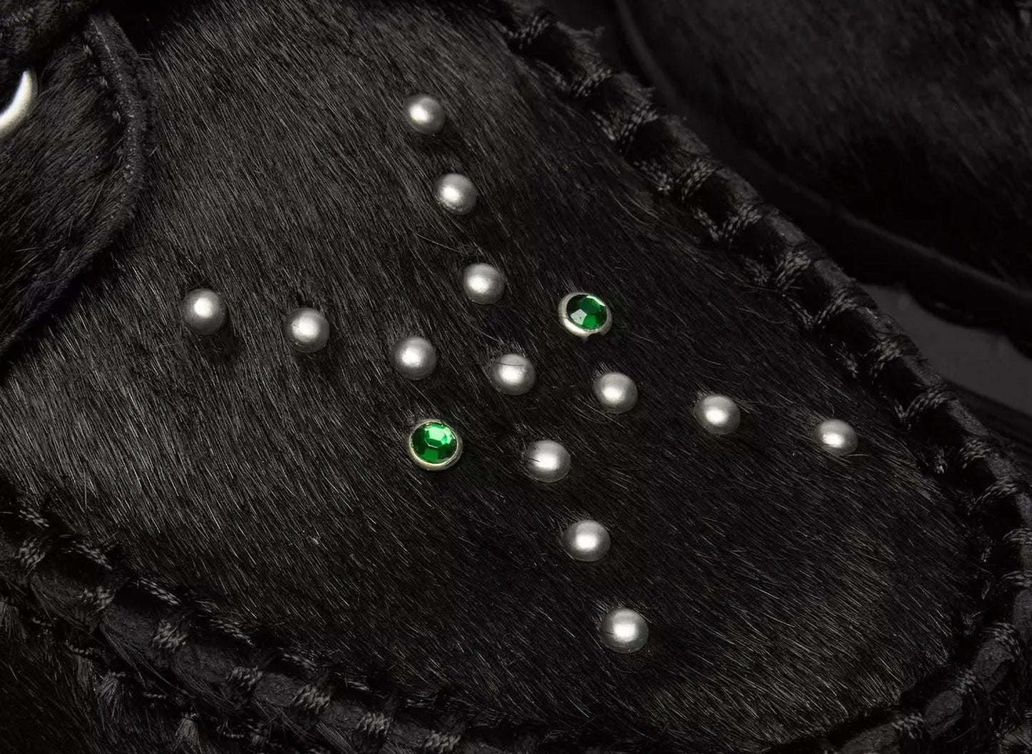 Dr. Martens Lowell Stud in Black Analine — view 7