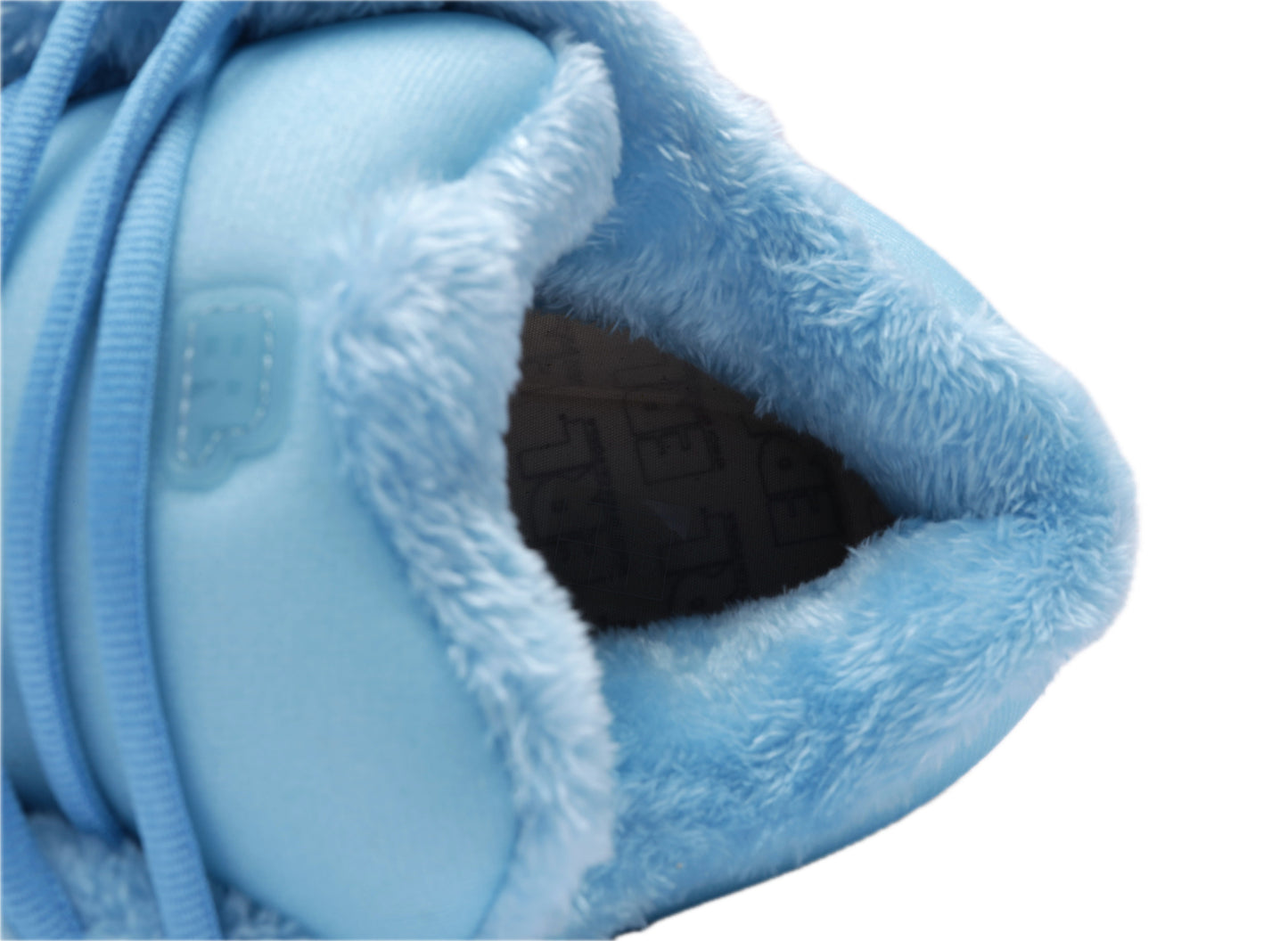 ERL Foam Vamp in Electric Blue, men's padded low-top sneaker, view 6