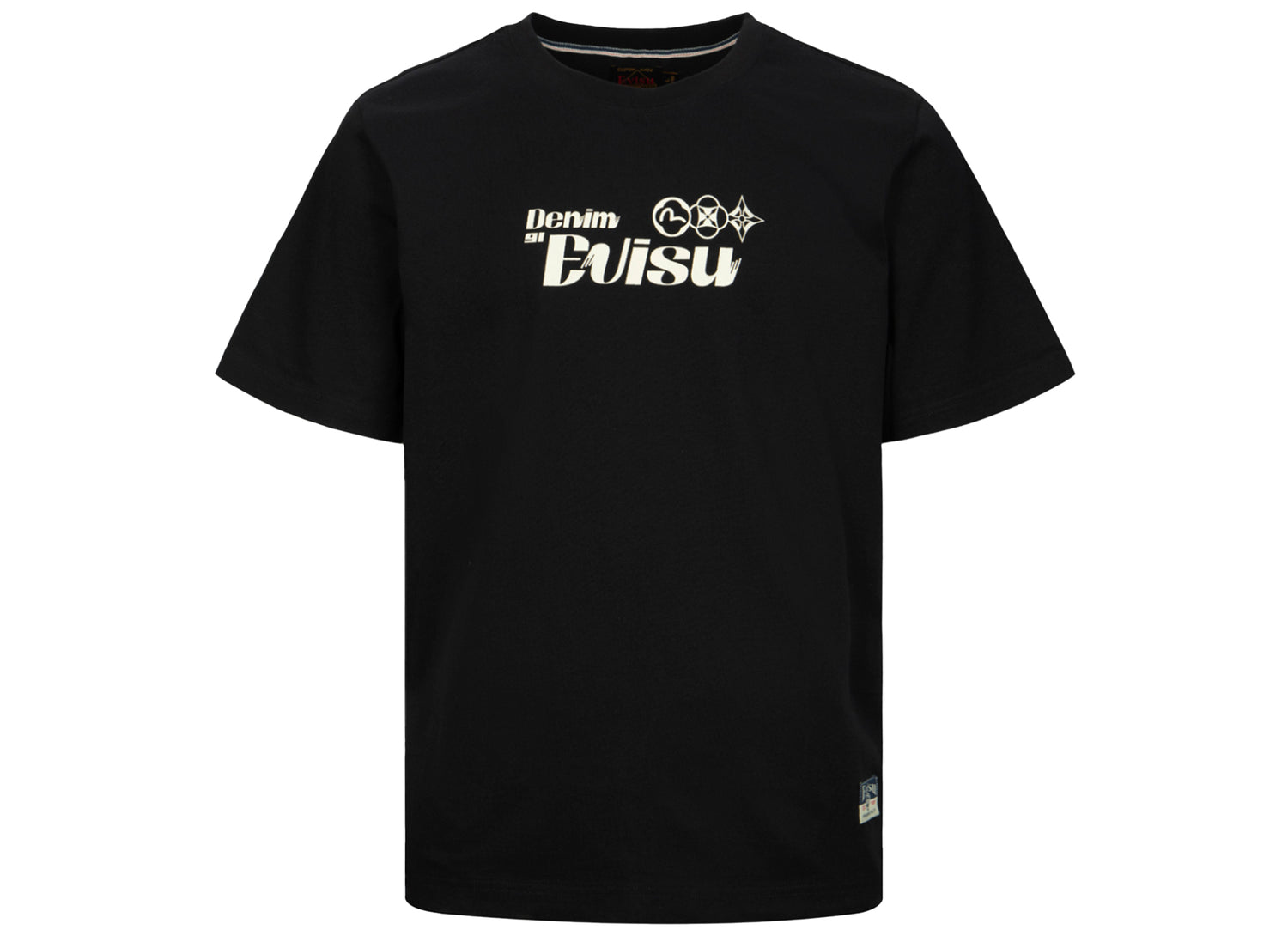 Evisu Calligraphy Daicock Print Regular Fit T-Shirt