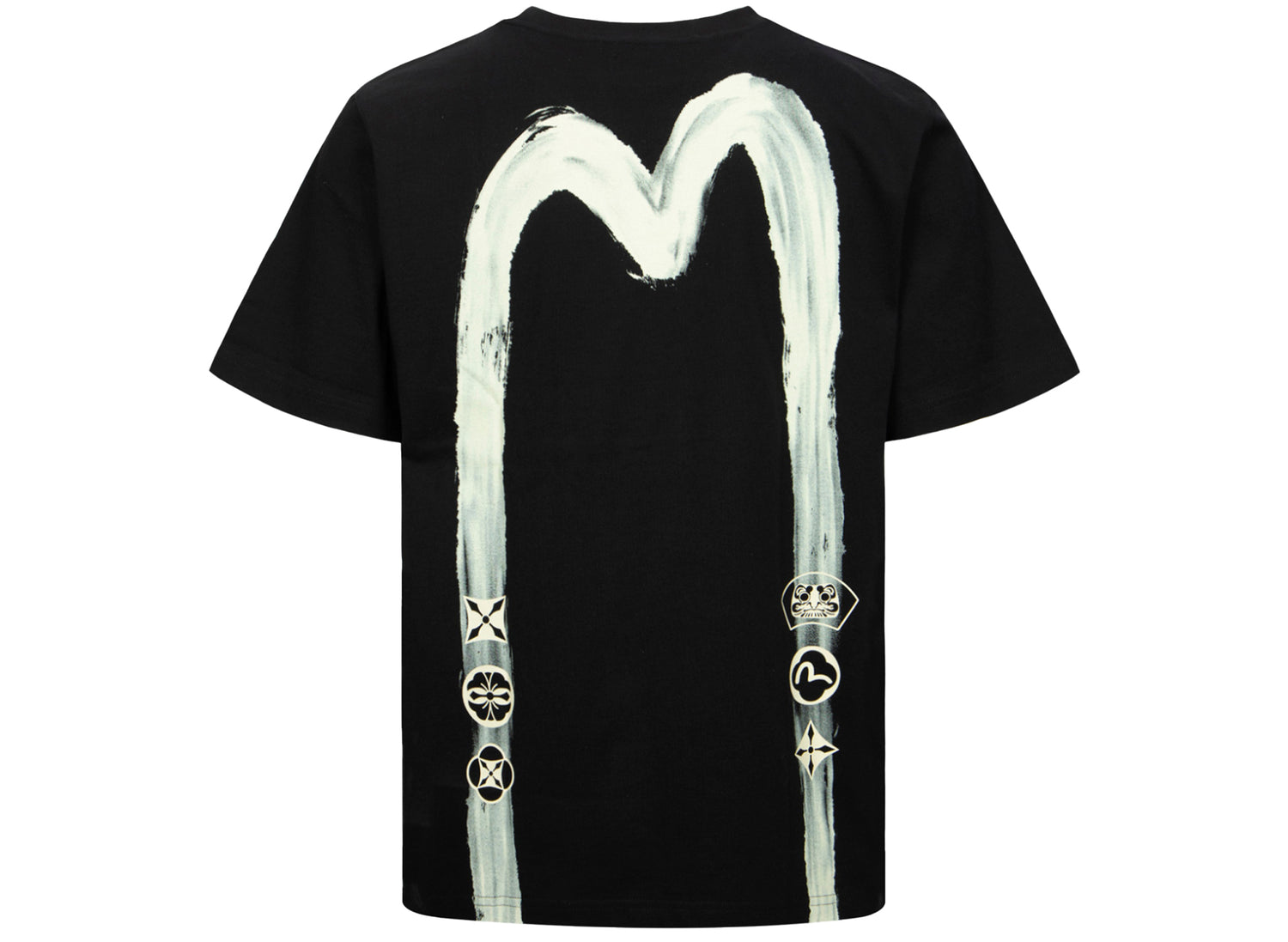 Evisu Calligraphy Daicock Print Regular Fit T-Shirt - view 2