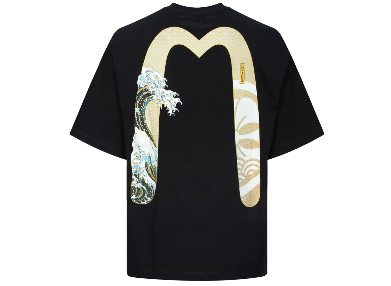 Evisu Kamon and the Great Wave Daicock Print Relax Fit T-Shirt - view 2