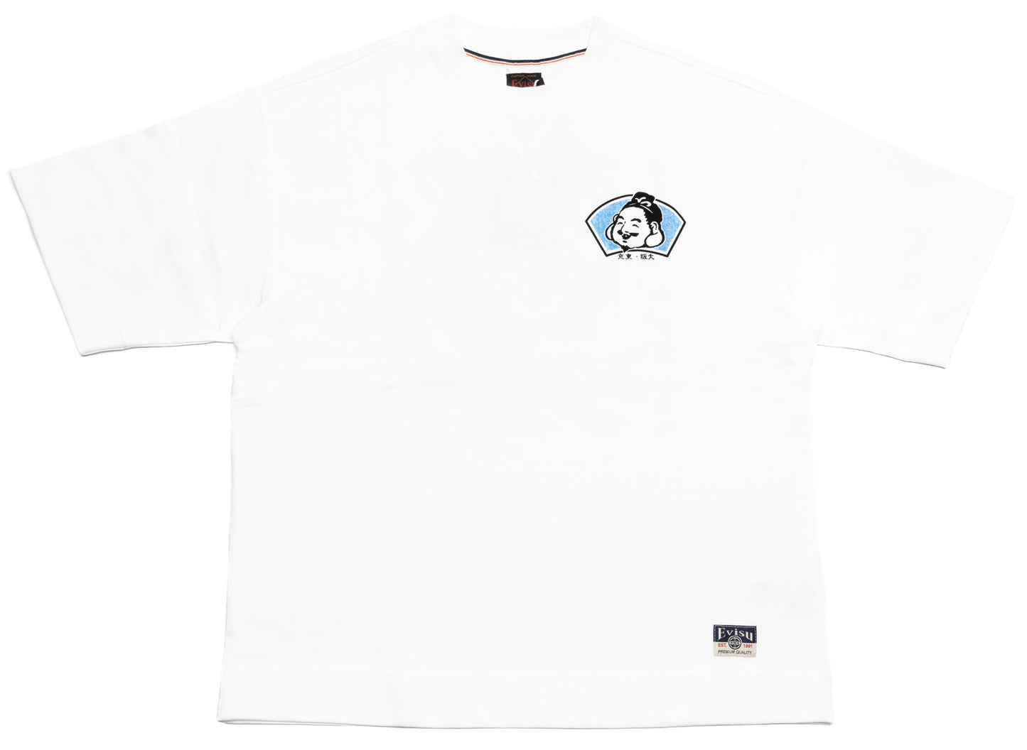 Evisu Oversized Seagull Printed S/S Sweatshirt