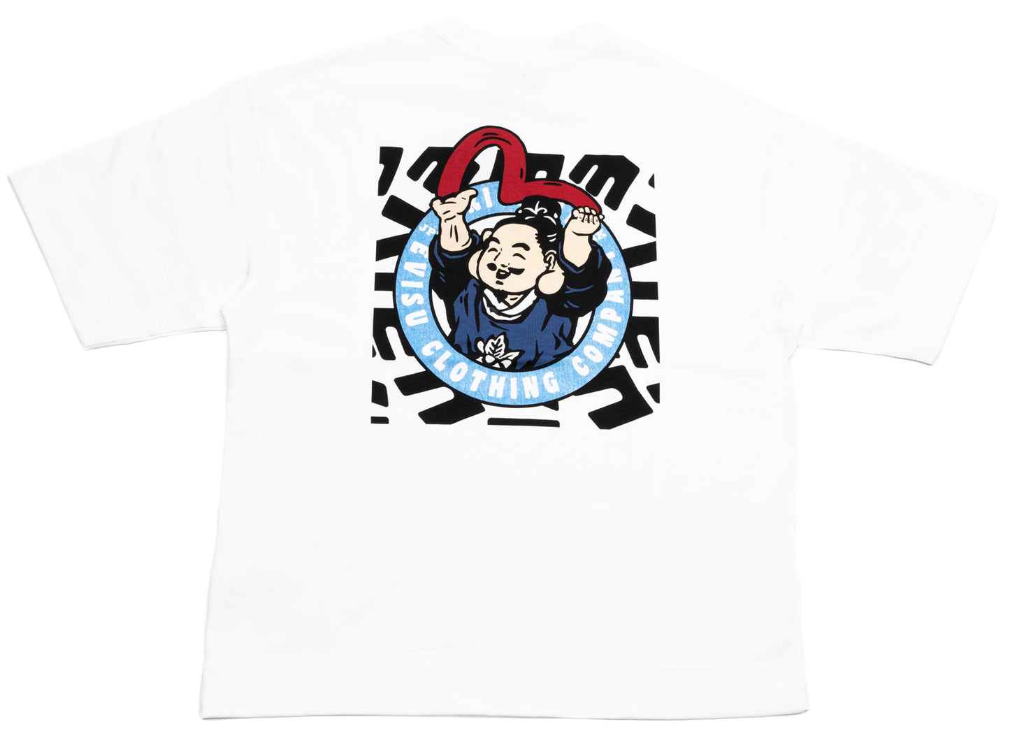 Evisu Oversized Seagull Printed S/S Sweatshirt - view 2