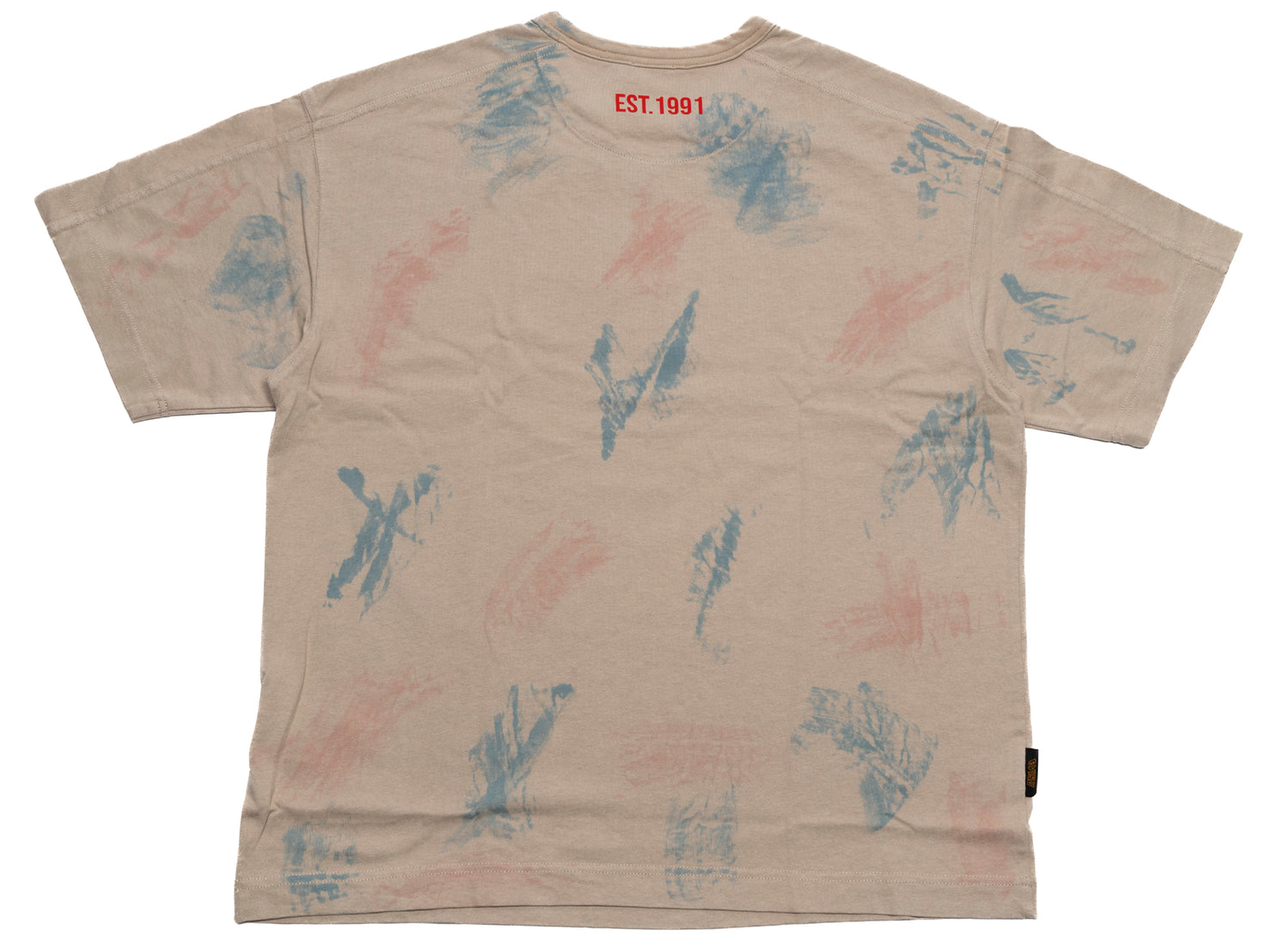 Evisu Seagull Print Sprayed Tee - view 2