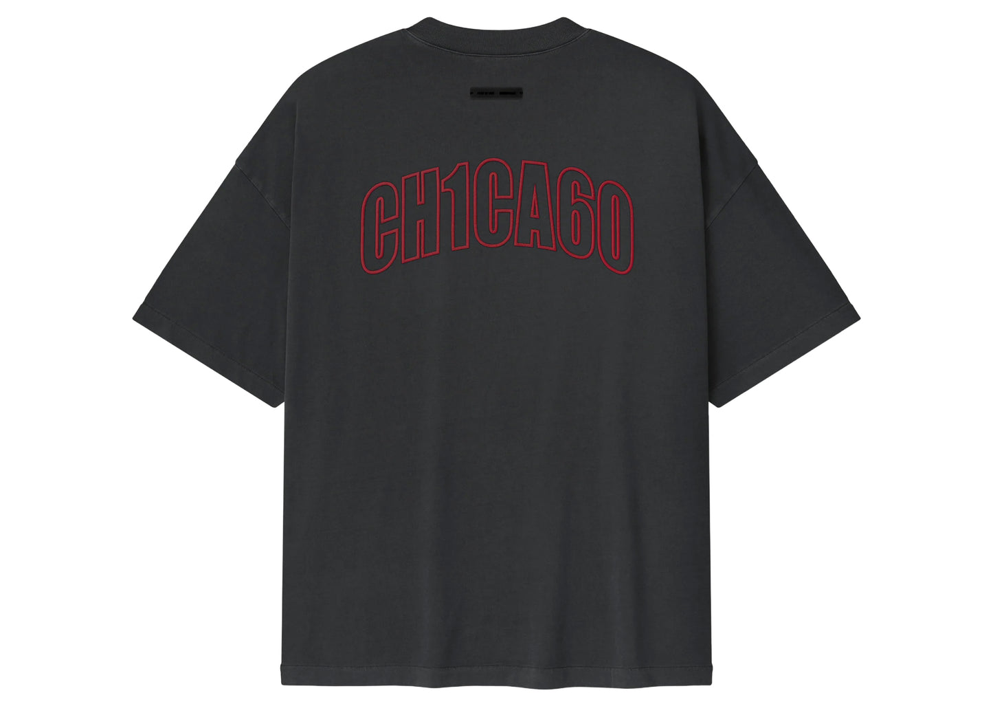 Fear of God Essentials 90's Short Sleeve Tee Chicago 'Iron Grey' — view 2