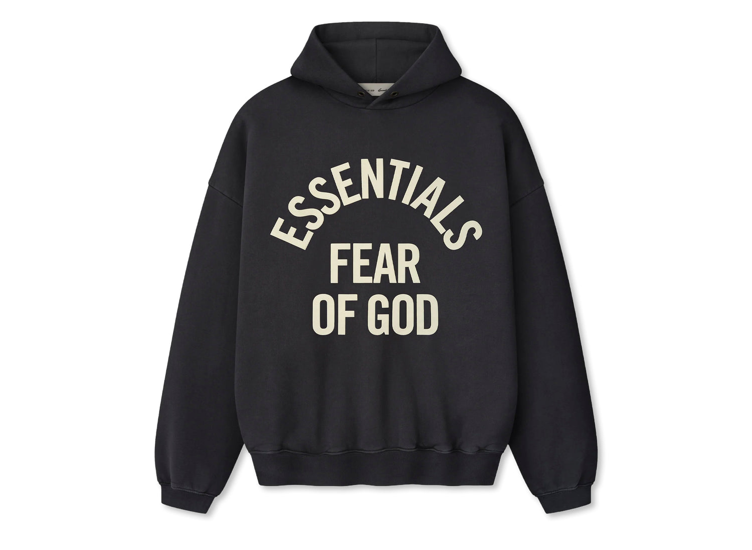 Fear of God Essentials Campus 90's Hoodie 'Faded Black'