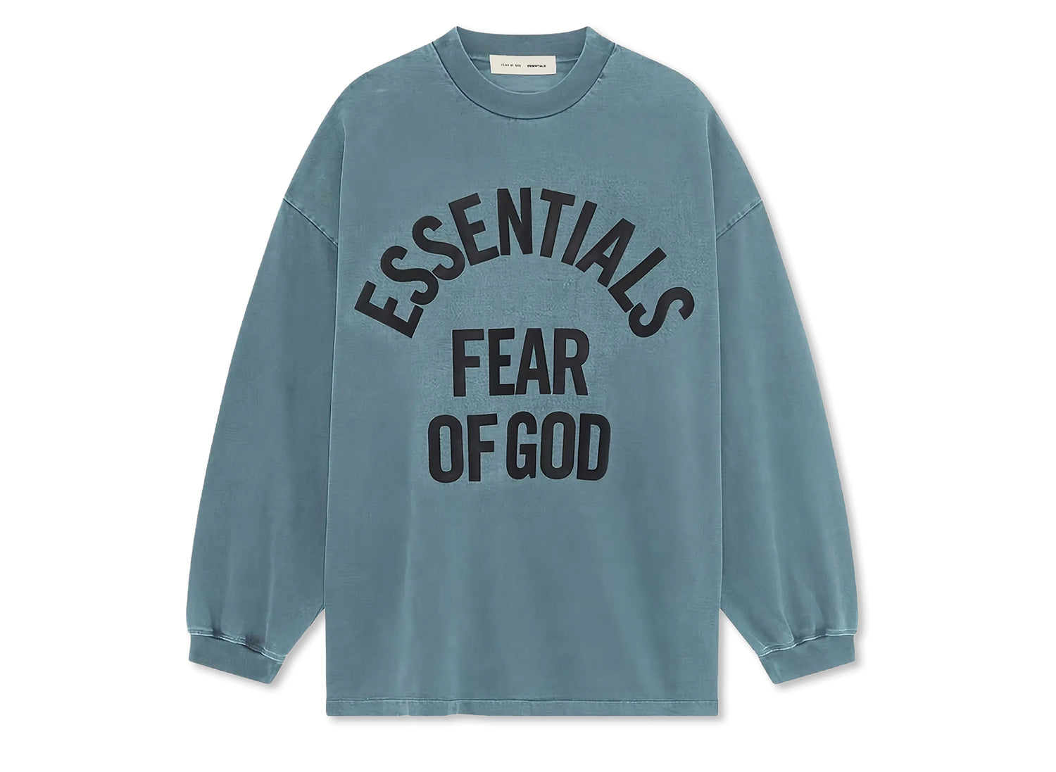 Fear of God Essentials Campus 90's Long Sleeve Tee 'Faded Coastal'