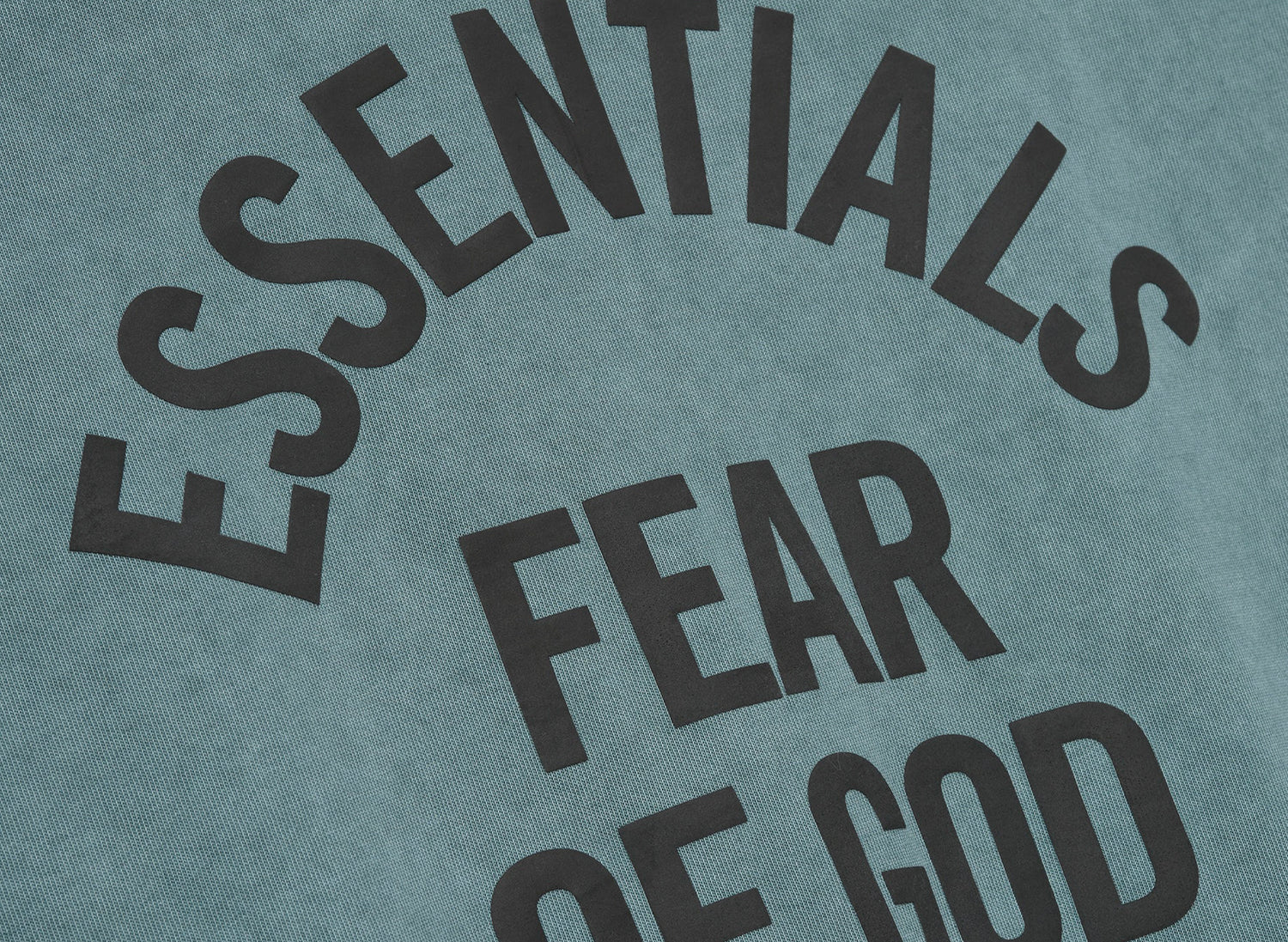 Fear of God Essentials Campus 90's Short Sleeve Tee 'Faded Coastal' — view 3