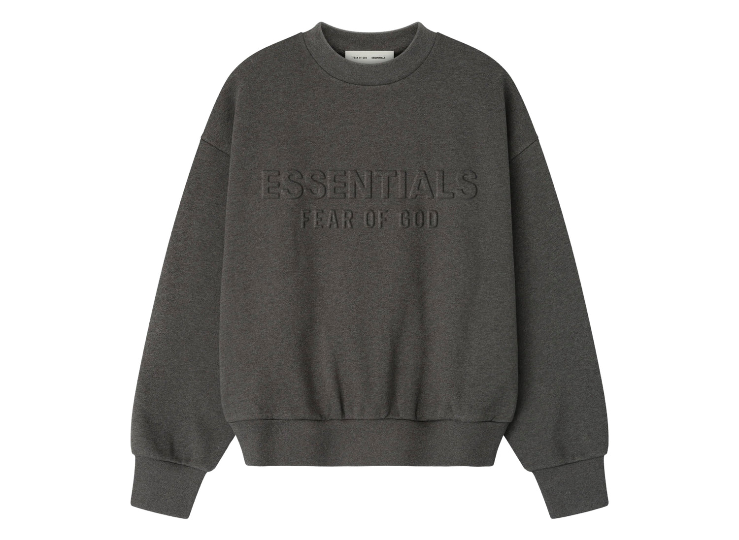 Fear of God Essentials Classic Crewneck Sweatshirt 'Charcoal