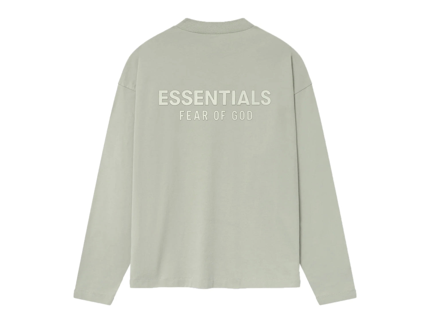 Fear of God Essentials Classic Long Sleeve Tee 'Abbey Stone' - view 2