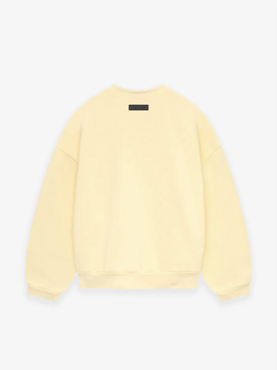 Fear of God Essentials Crewneck Sweater in Garden Yellow - view 2