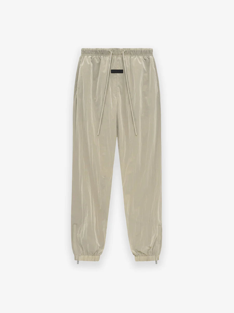 Fear of God Essentials Crinkle Nylon Trackpants in Garden Yellow