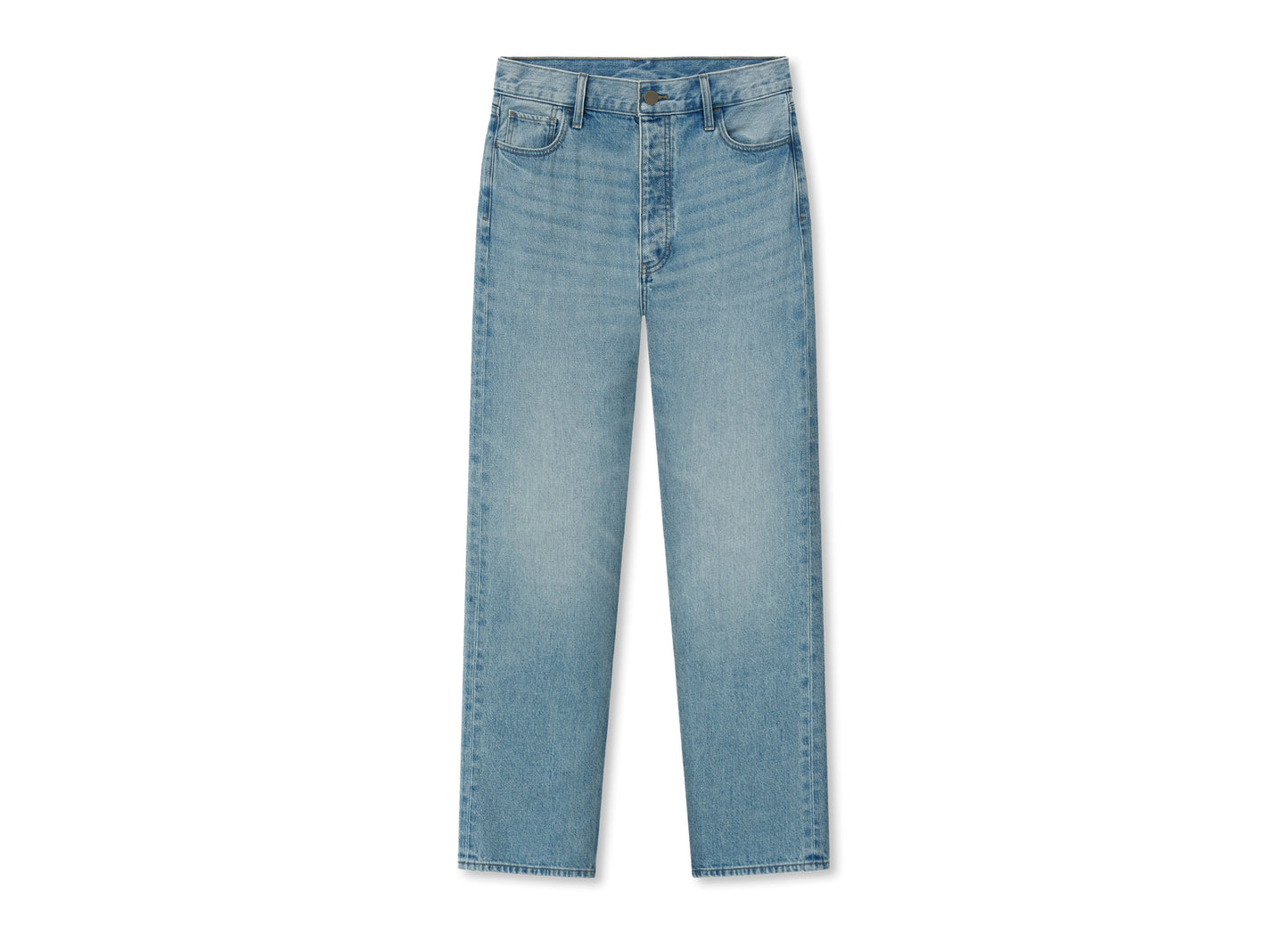 Fear of God Essentials Denim 5 Pocket Jeans 'Classic Blue'