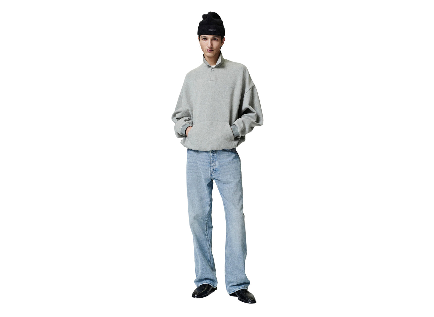 Fear of God Essentials Denim 5 Pocket Jeans 'Classic Blue' — view 4