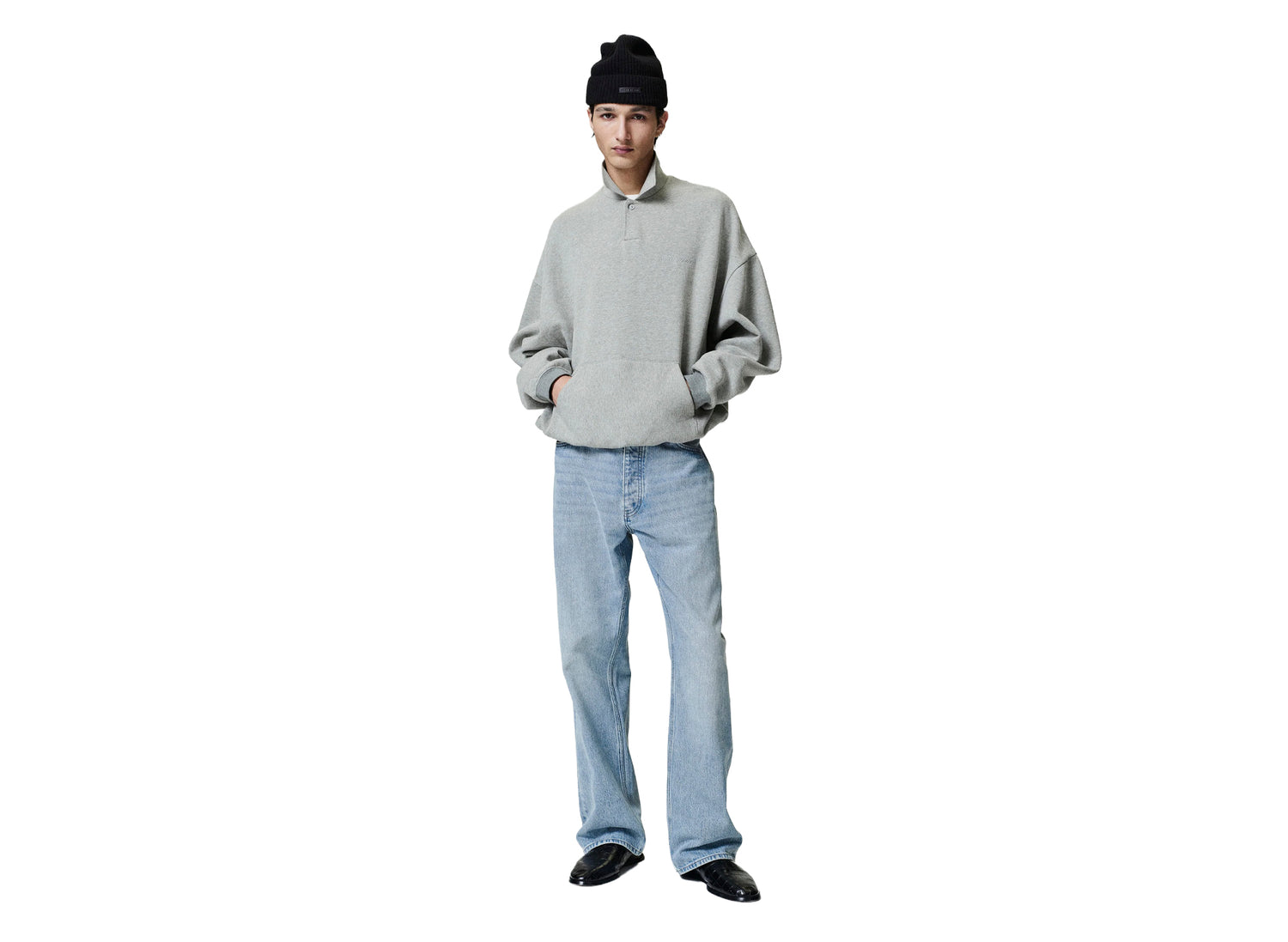 デニム/ジーンズ Fear of god essentials 5Pocket denim pan Fear of God Essentials Denim 5 Pocket Jeans 'Classic Blue