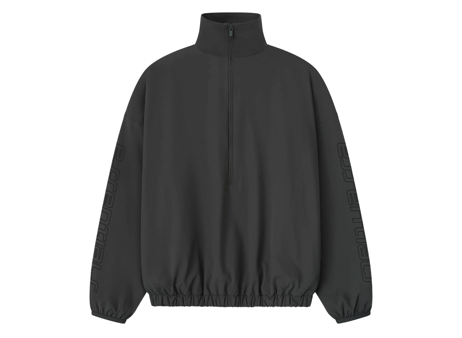 Fear of God Essentials Half Zip Track Jacket 'Iron Grey'