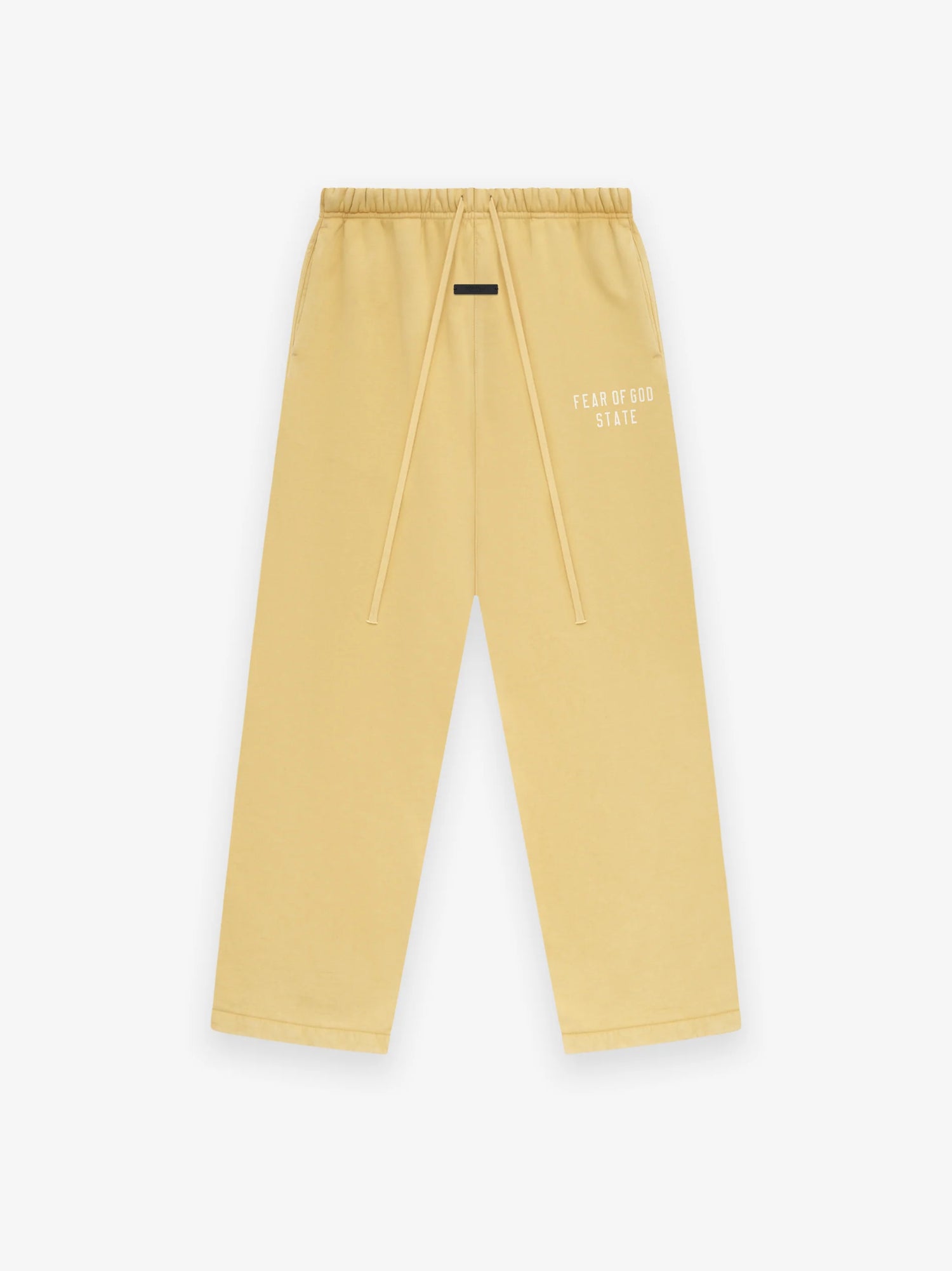 Fear of God Essentials Heavy Fleece Relaxed Sweatpants in Amber
