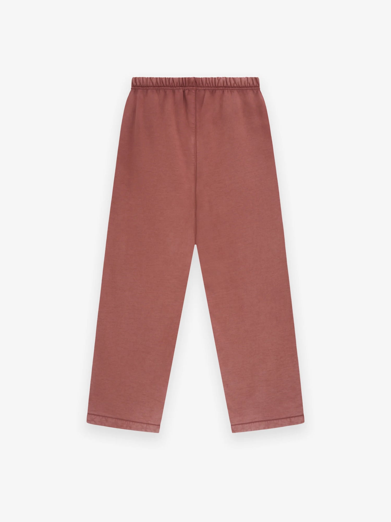 Fear of God Essentials Heavy Fleece Relaxed Sweatpants in Crimson - view 2
