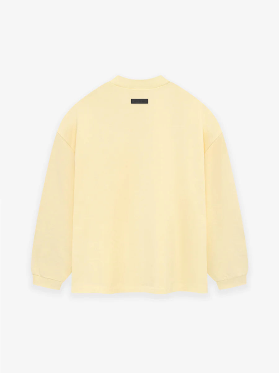 Fear of God Essentials Heavy Jersey L/S Tee in Garden Yellow - view 2