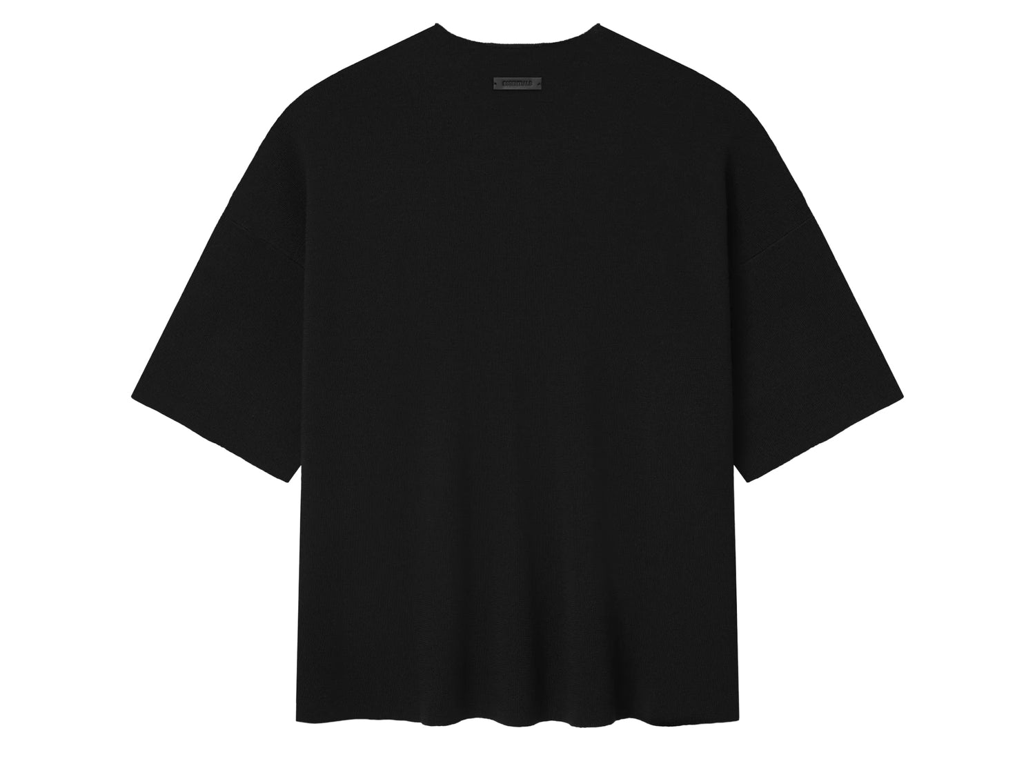 Fear of God Essentials Merino Short Sleeve Tee 'Jet Black' - view 2