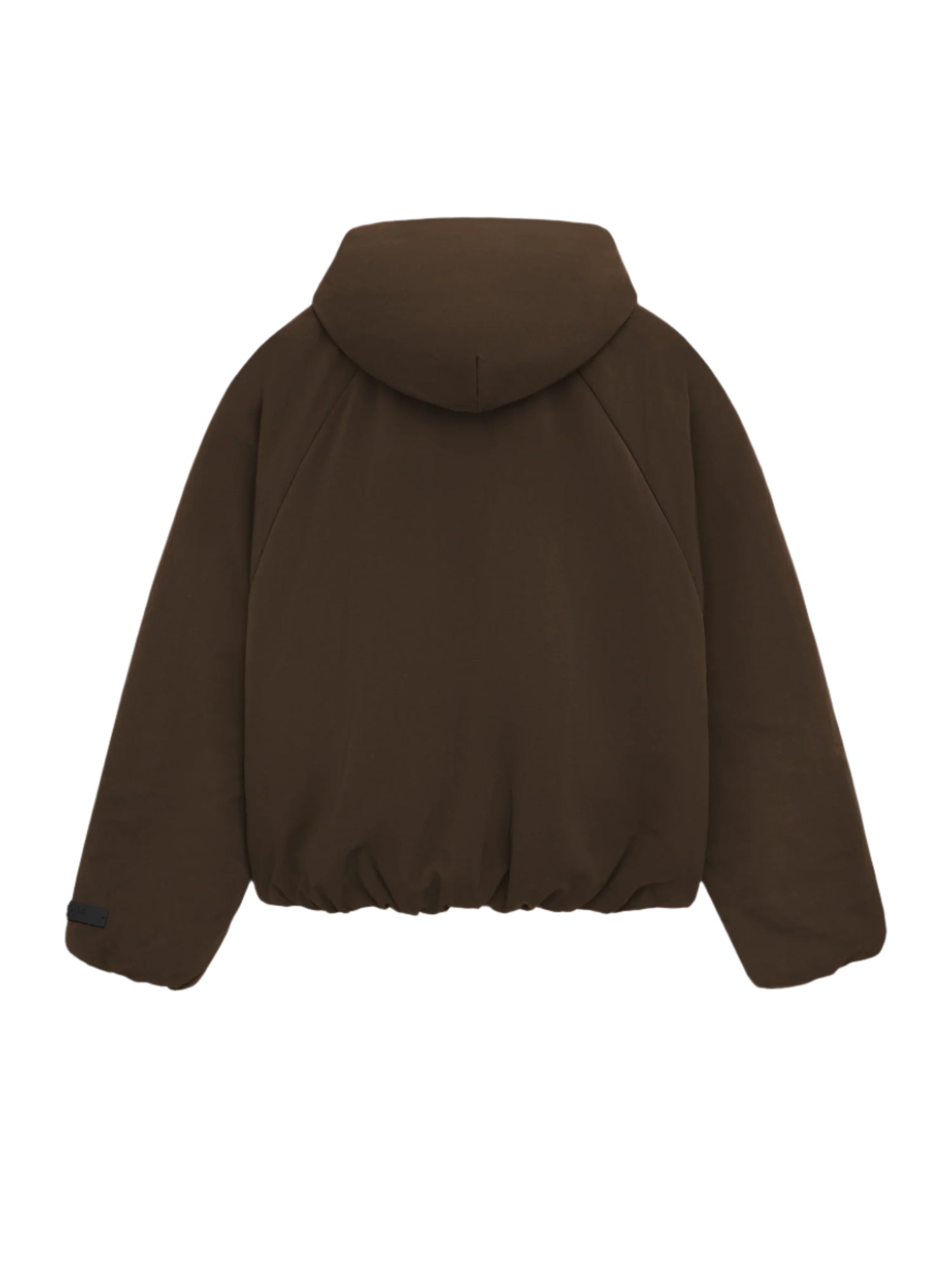 Fear of God Essentials Military Nylon Hooded Bomber in Brown - view 2