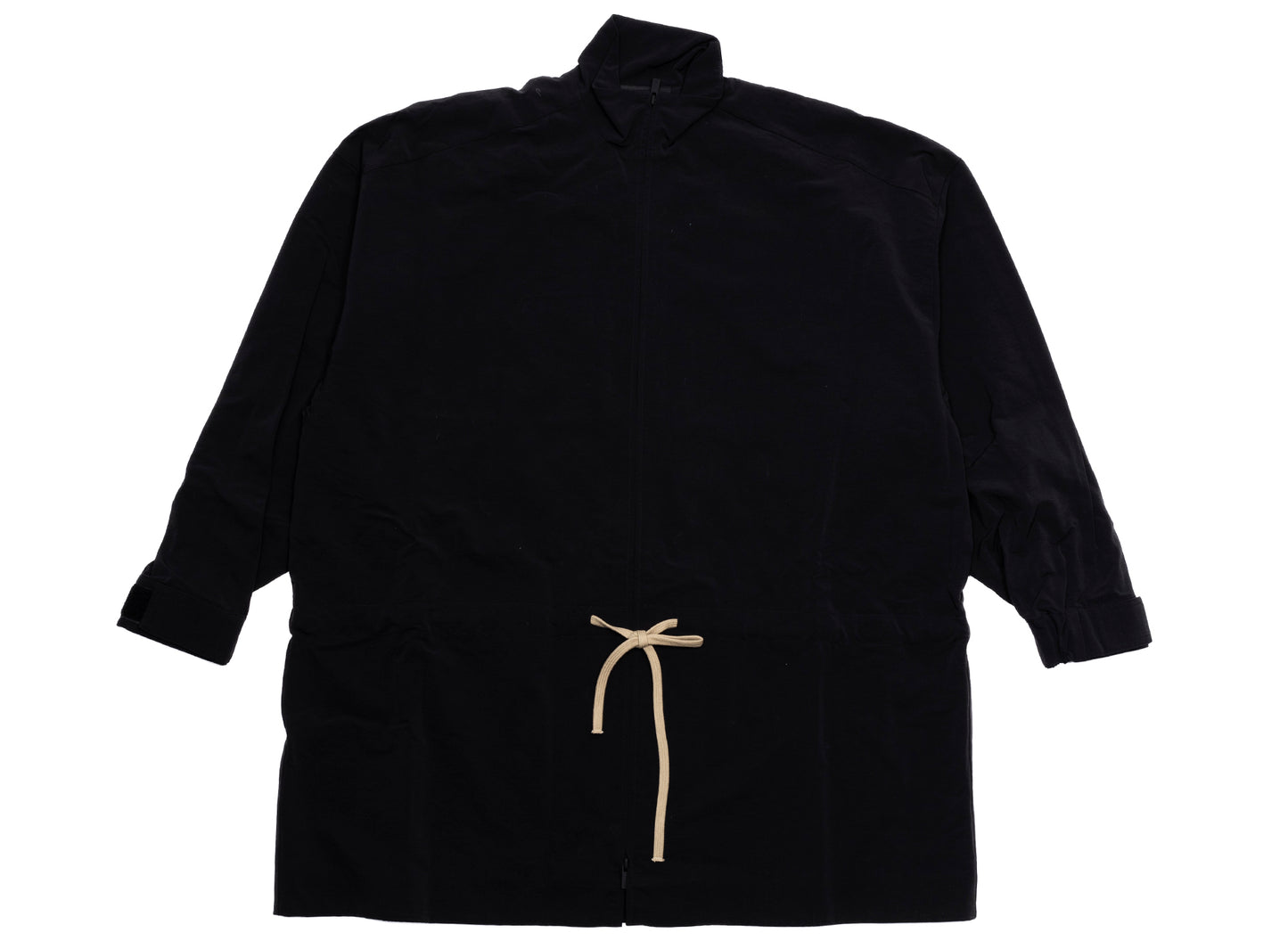 Fear of God Essentials Military Nylon Mockneck Anorak in Black