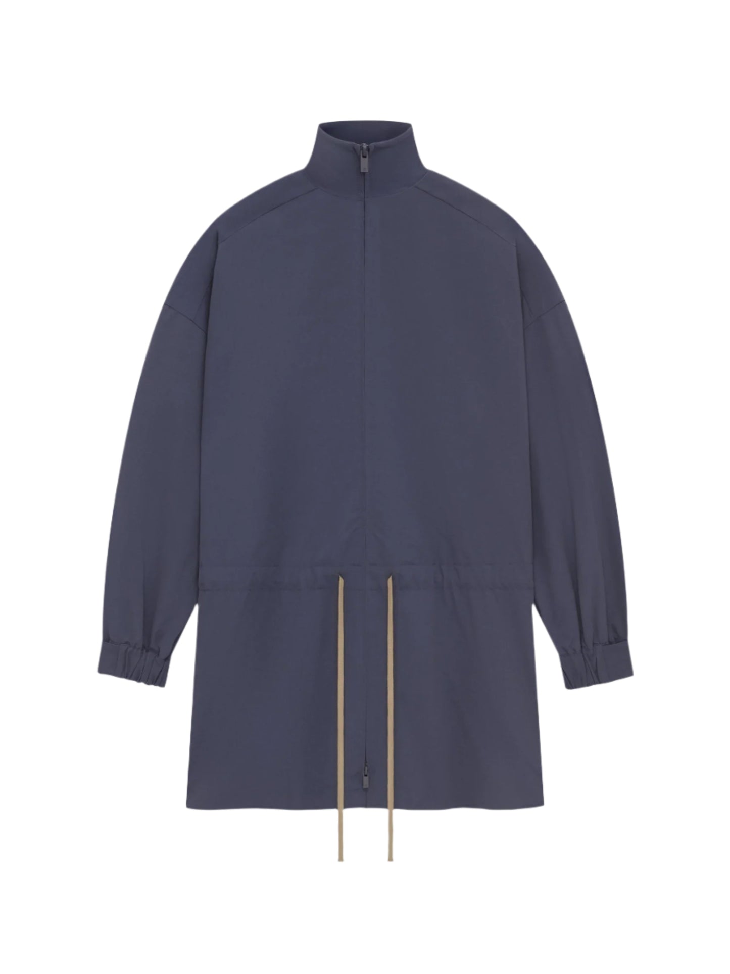 Fear of God Essentials Military Nylon Mockneck Anorak in Marine