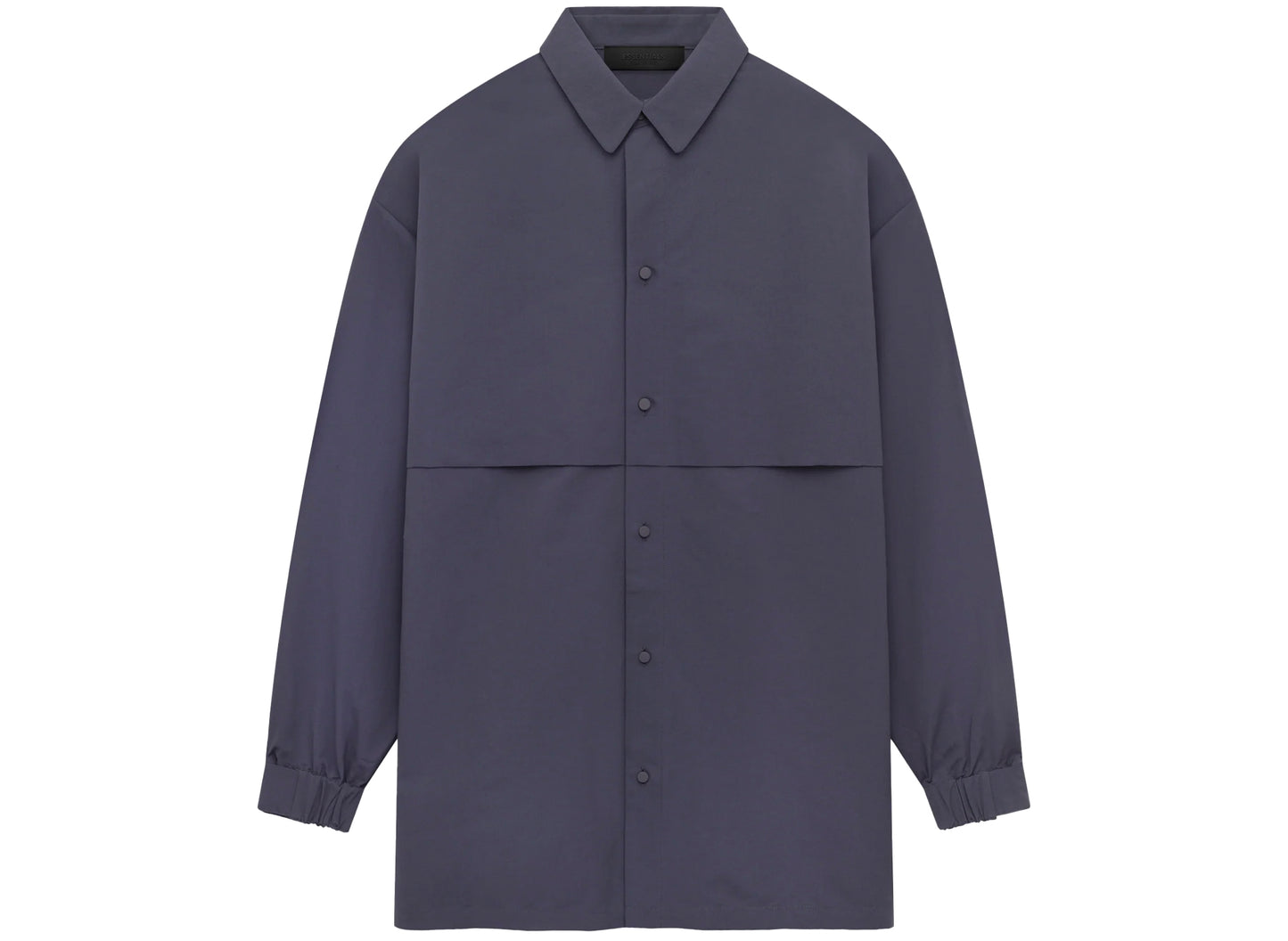 Fear of God Essentials Military Nylon Overshirt in Marine
