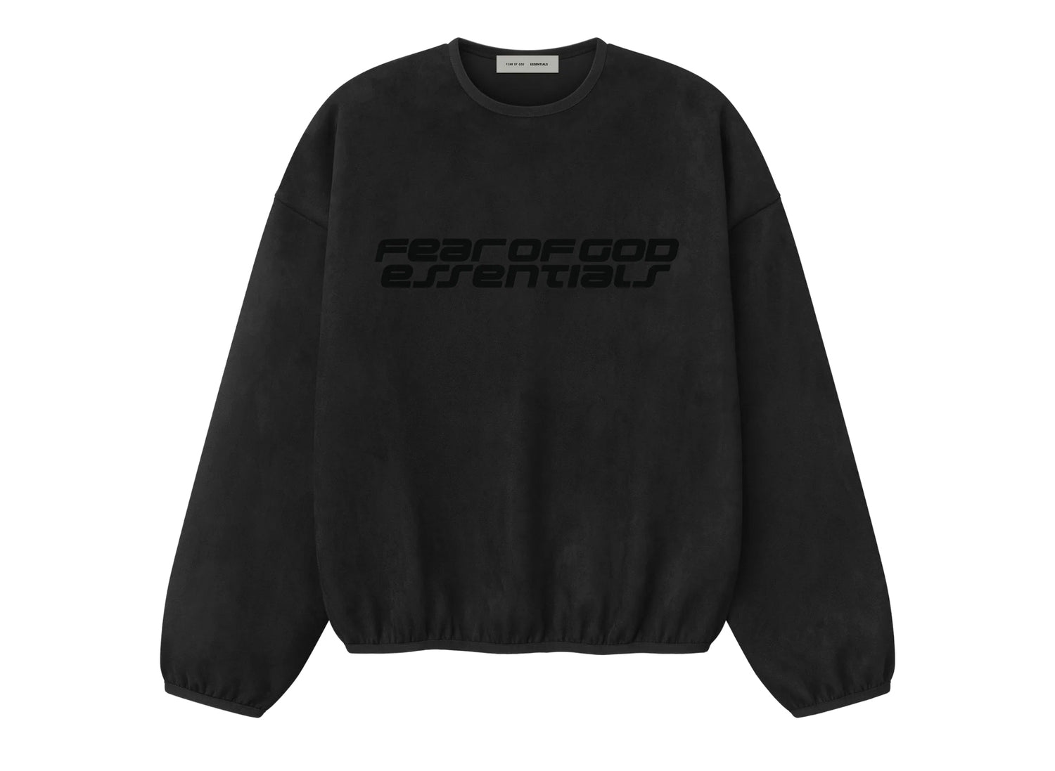 Fear of God Essentials Modern Crewneck Sweatshirt 'Vintage Black'