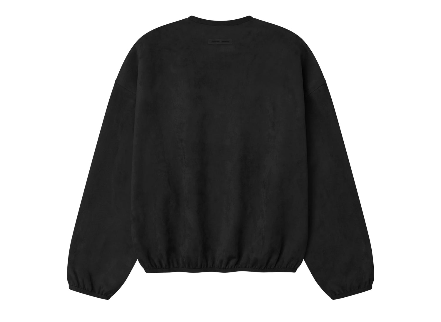 Fear of God Essentials Modern Crewneck Sweatshirt 'Vintage Black' — view 2