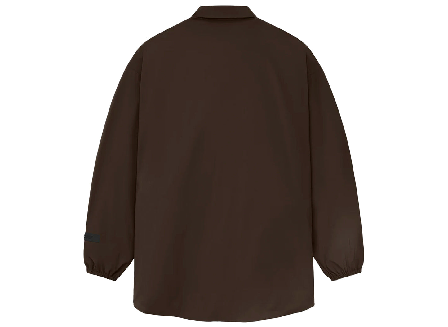 Fear of God Essentials Nylon Overshirt in Wood - view 2