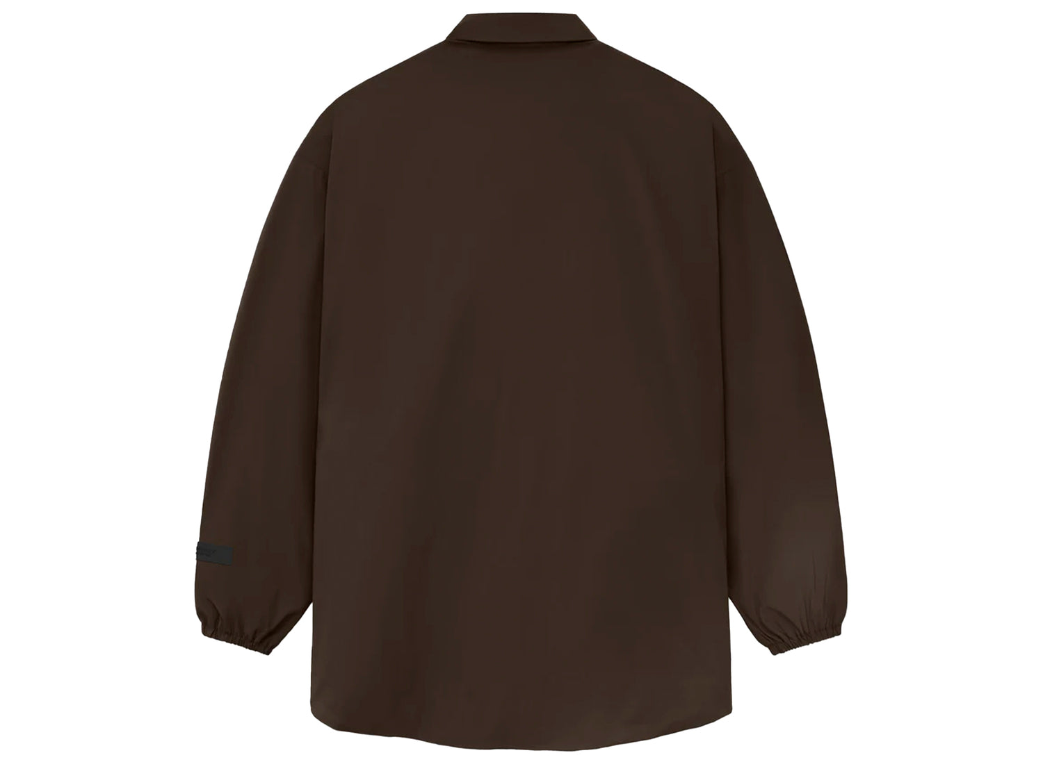 Fear of God Essentials Nylon Overshirt in Wood - view 2